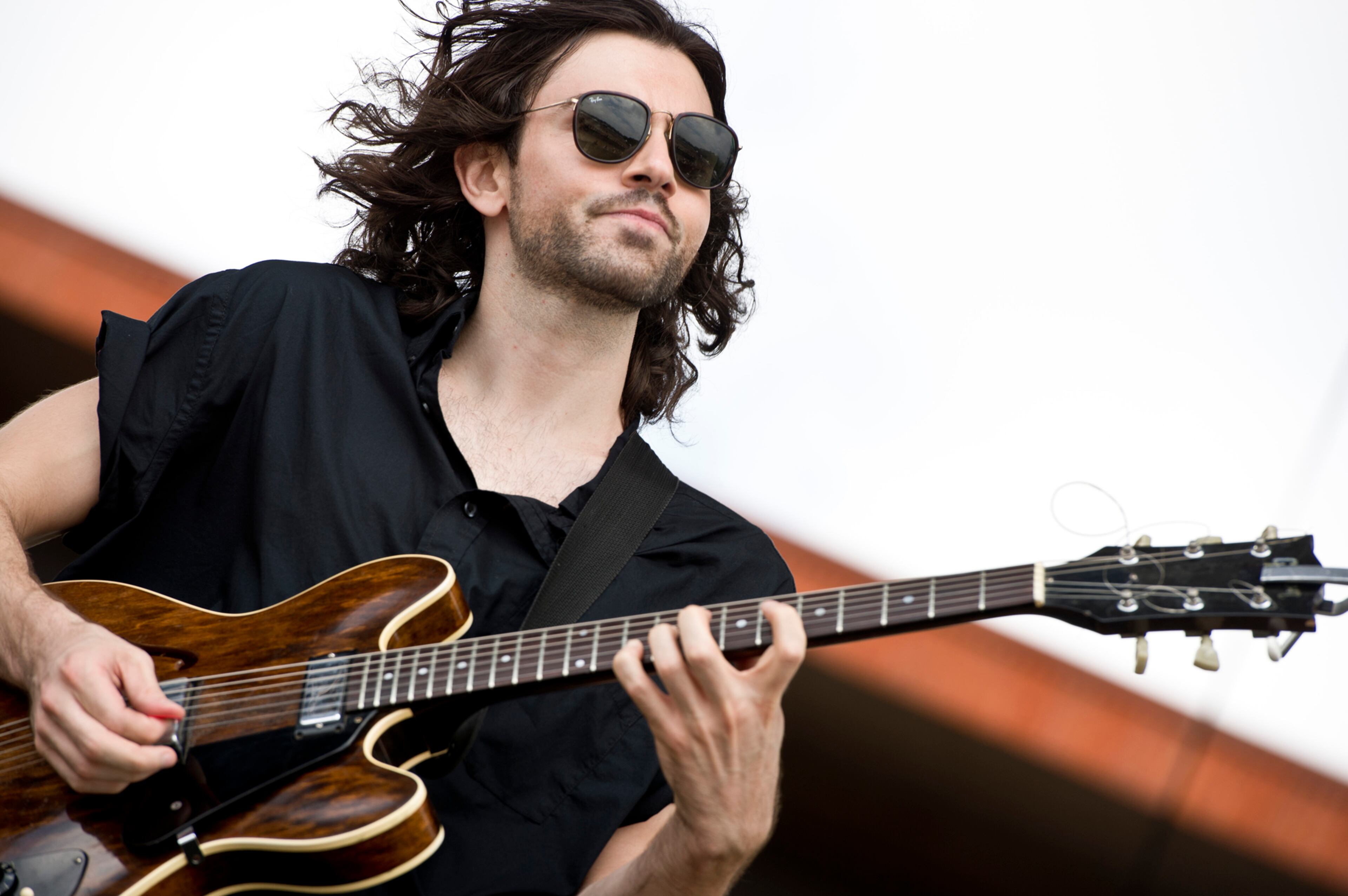 West Coast band Milo Greene played an afternoon st on the Main Stage on the second day of the Wakarusa Music Festival at Mulberry Mountain in Ozark, Ark.