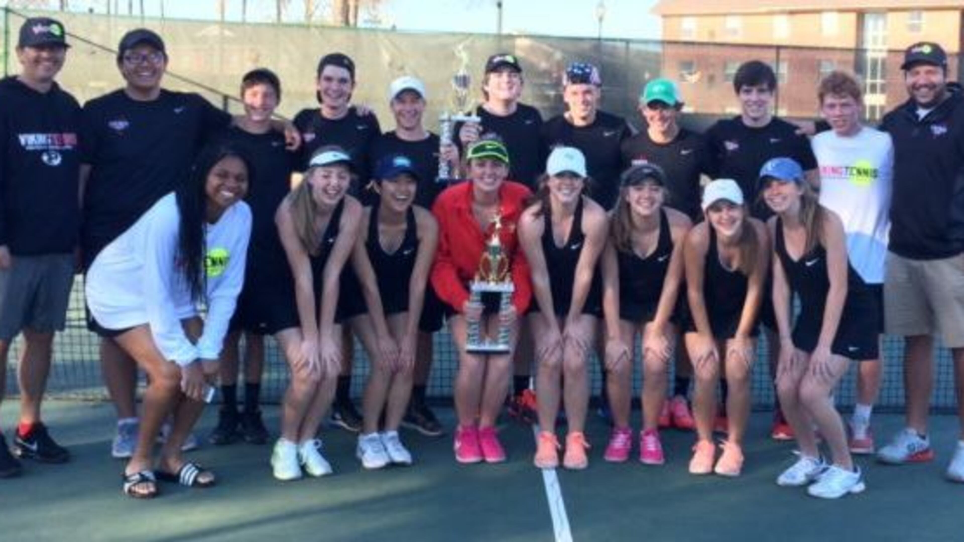 First Presbyterian Day tennis teams
