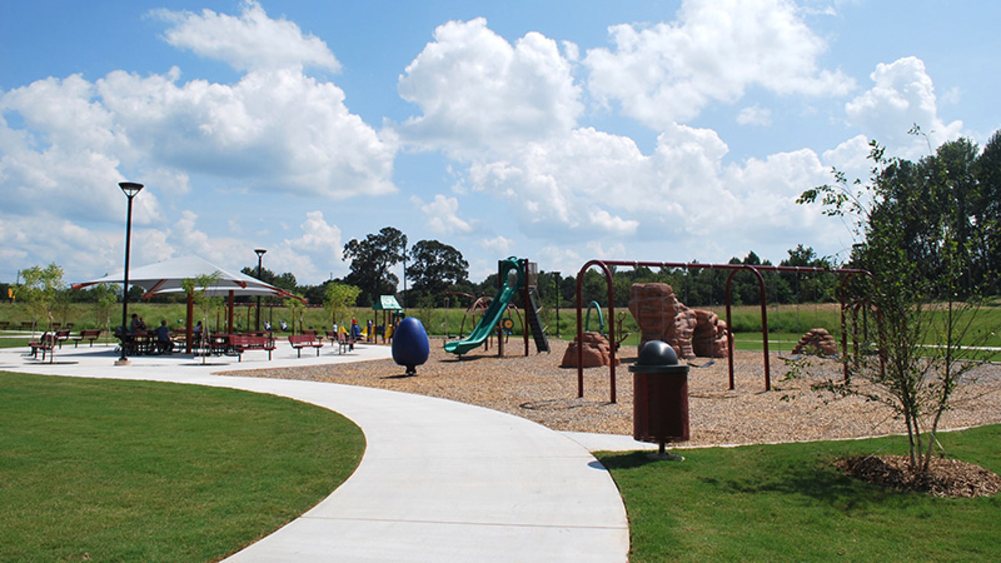 Cherokee Veterans Park in Canton will be the future home of the L.B. Ahrens Recreation Center. County commissioners have awarded a $444,000 contract to have an architectural firm draw up construction plans for the project. CHEROKEE RECREATION & PARKS AGENCY