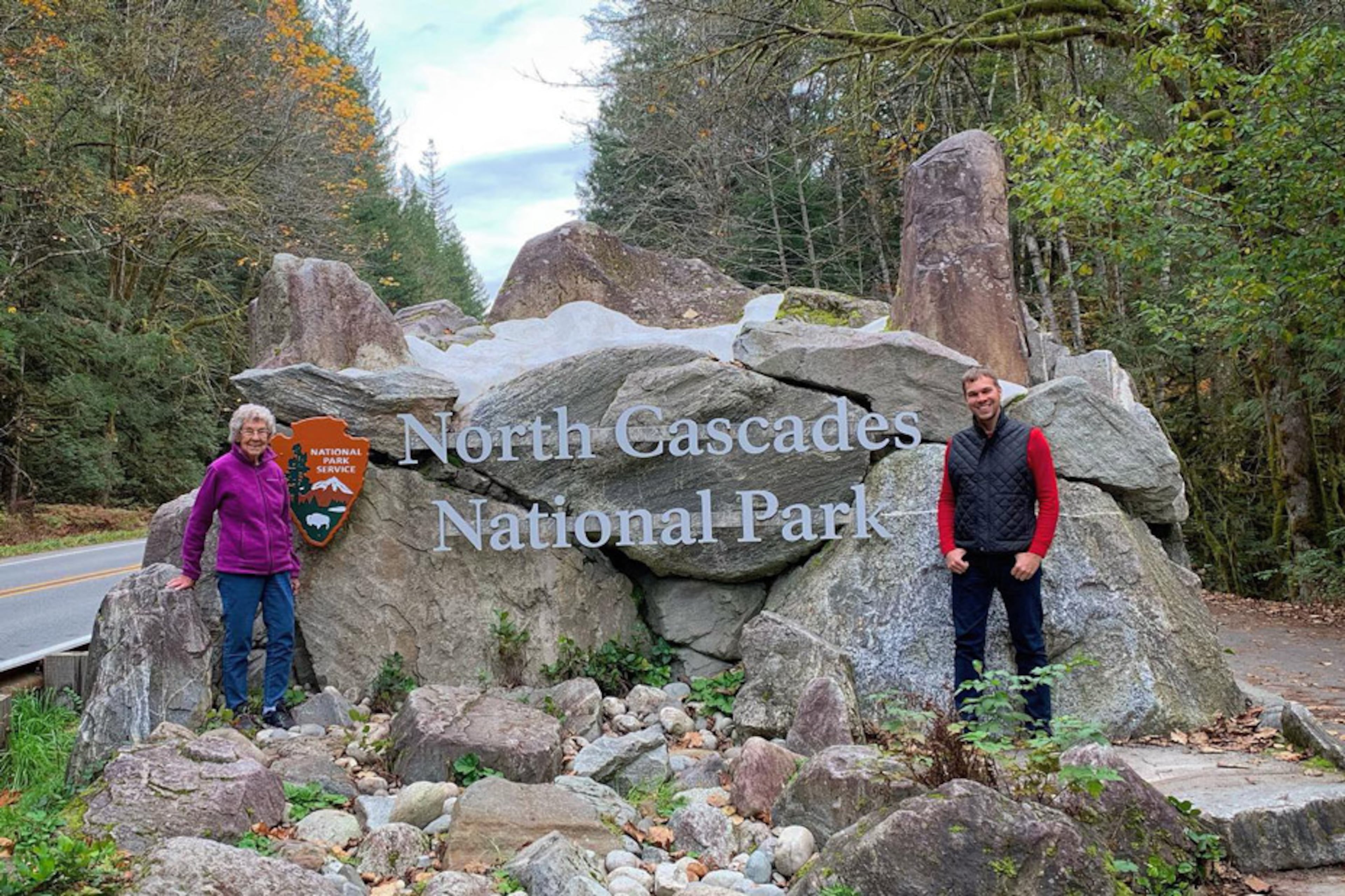 Joy and Brad at North Cascades National Park. (Brad Ryan/Courtesy)