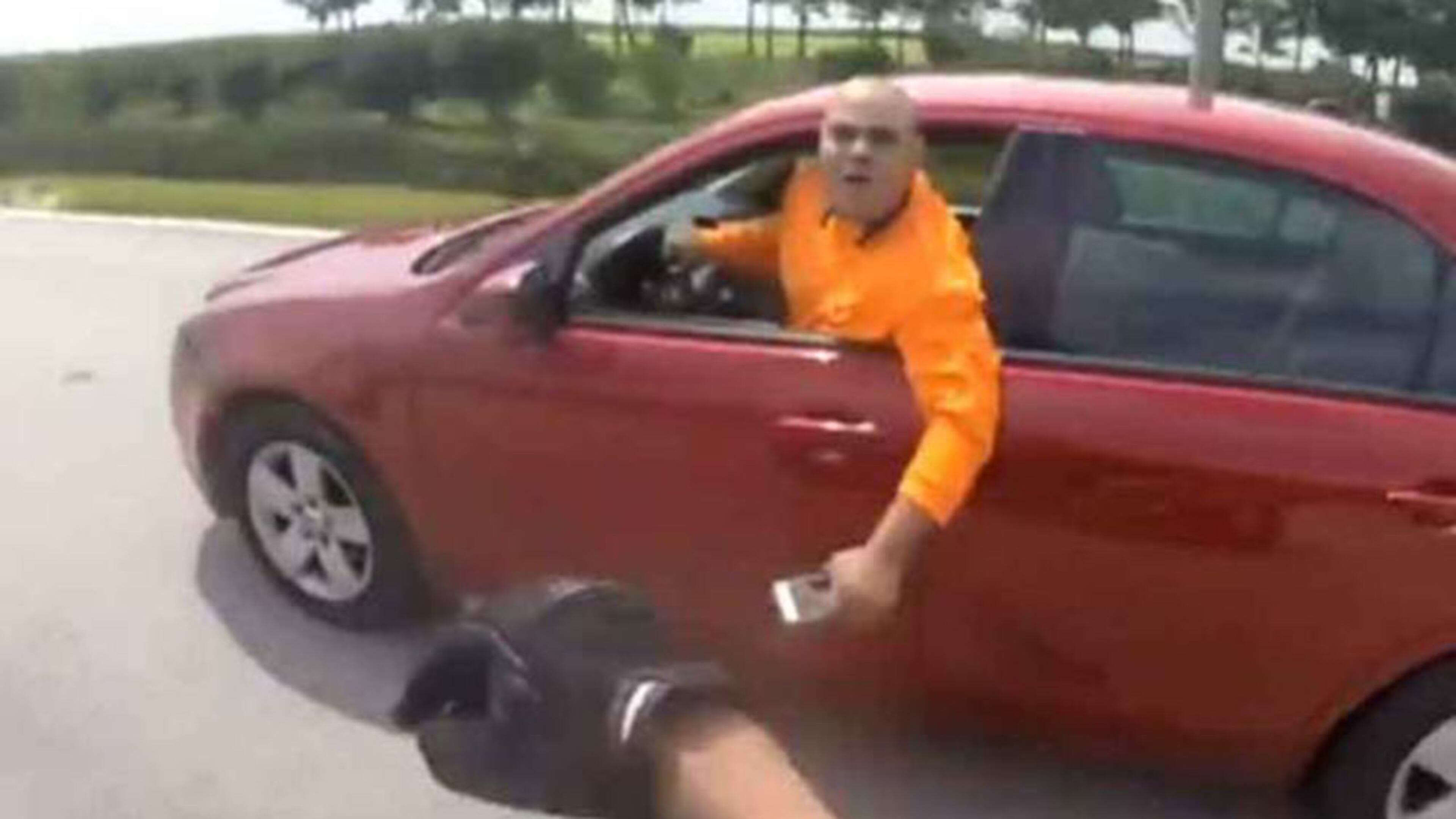 Photo of Dion Rosa and Rone Gonzalez in high speed chase