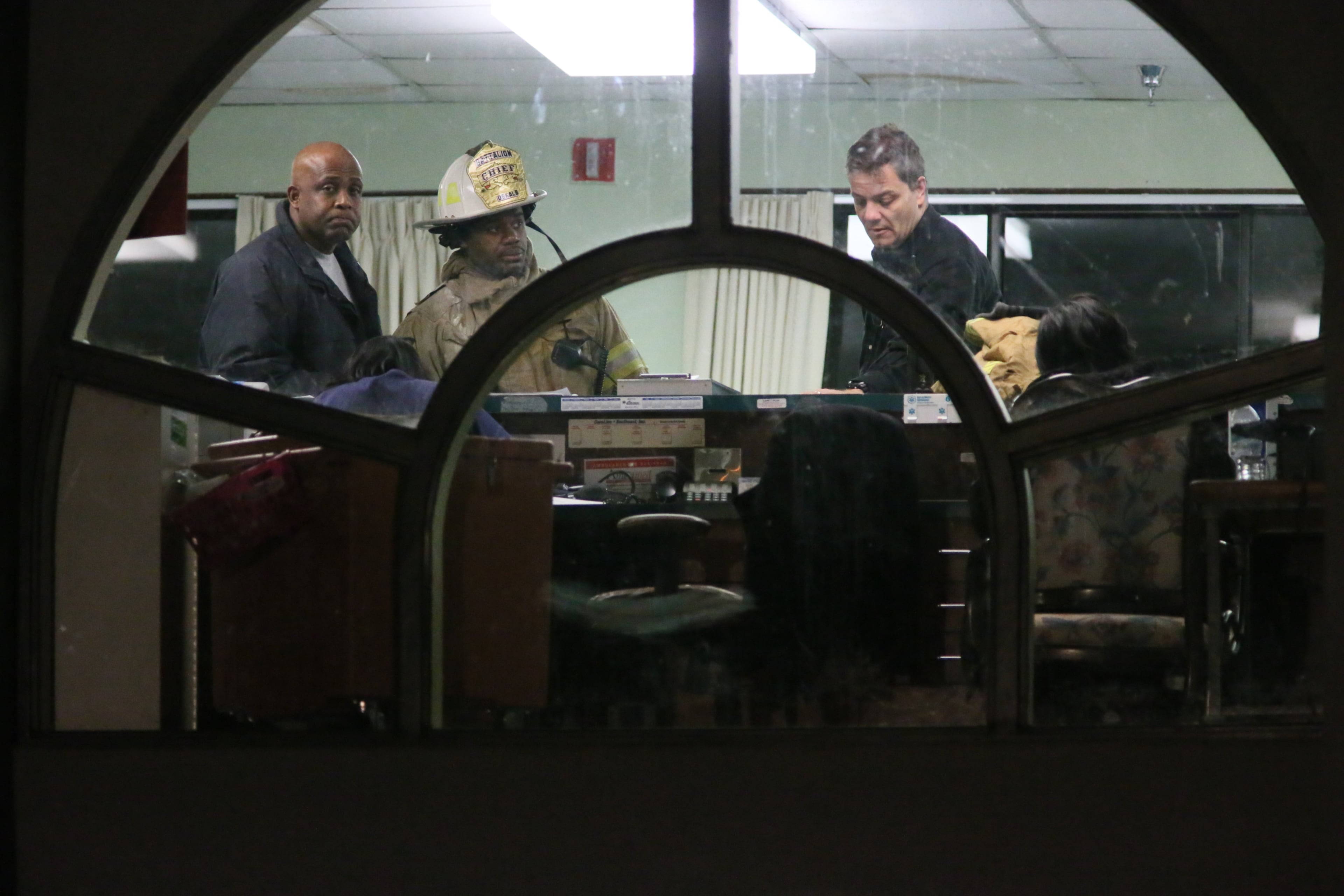 The fire chief said the fire was contained to one room on the second floor of the two-story building and was actually doused by the facility’s sprinkler system. One person in that room died, and a second person was transported to a local trauma unit, O’Brien said. A third person was taken to the hospital for treatment of minor smoke inhalation.