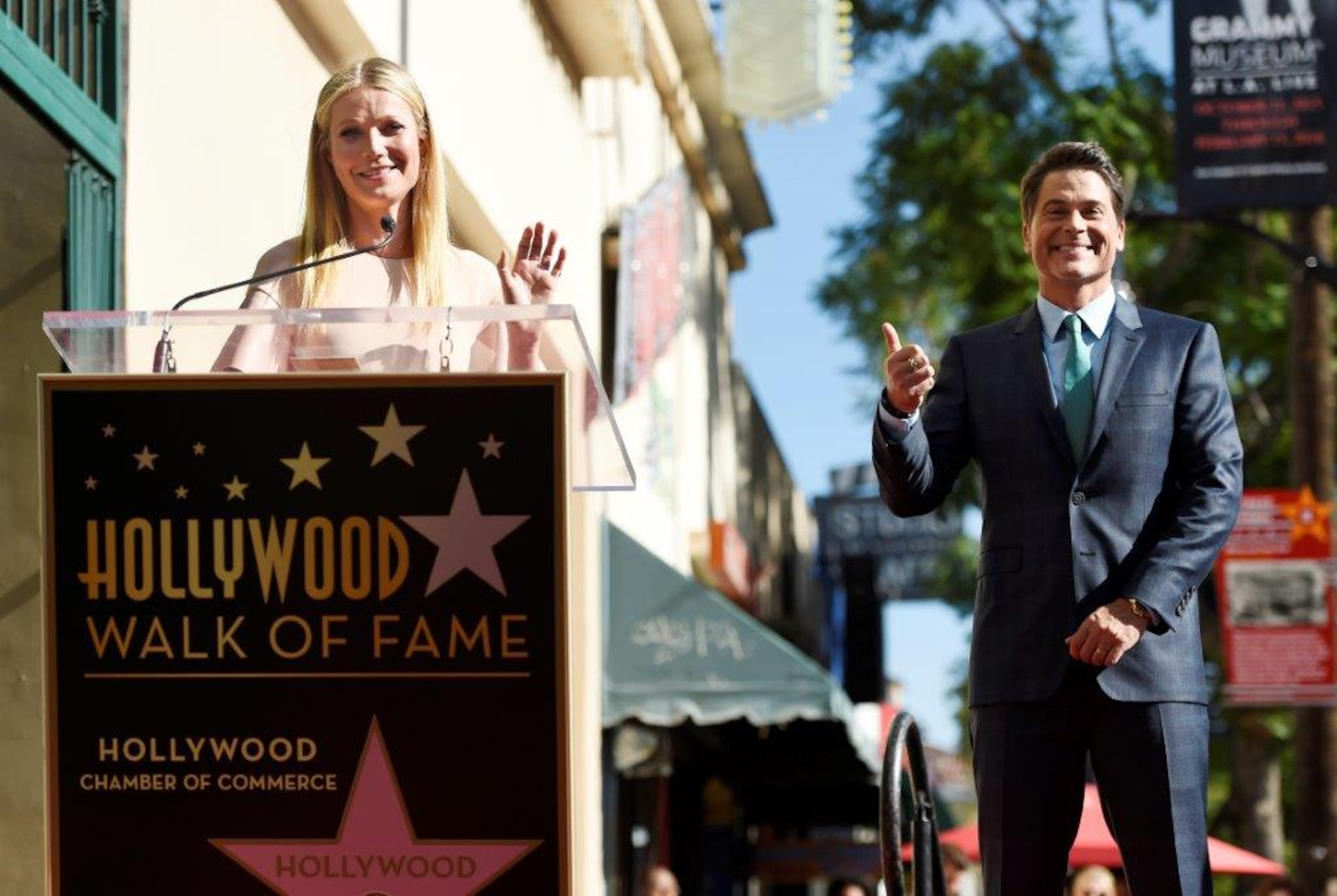 Dayton native Rob Lowe received his Star on the Hollywood Walk of Fame, Tuesday, Dec. 8 in front of of Musso & Frank Grill on Hollywood Boulevard. (Source: AP)