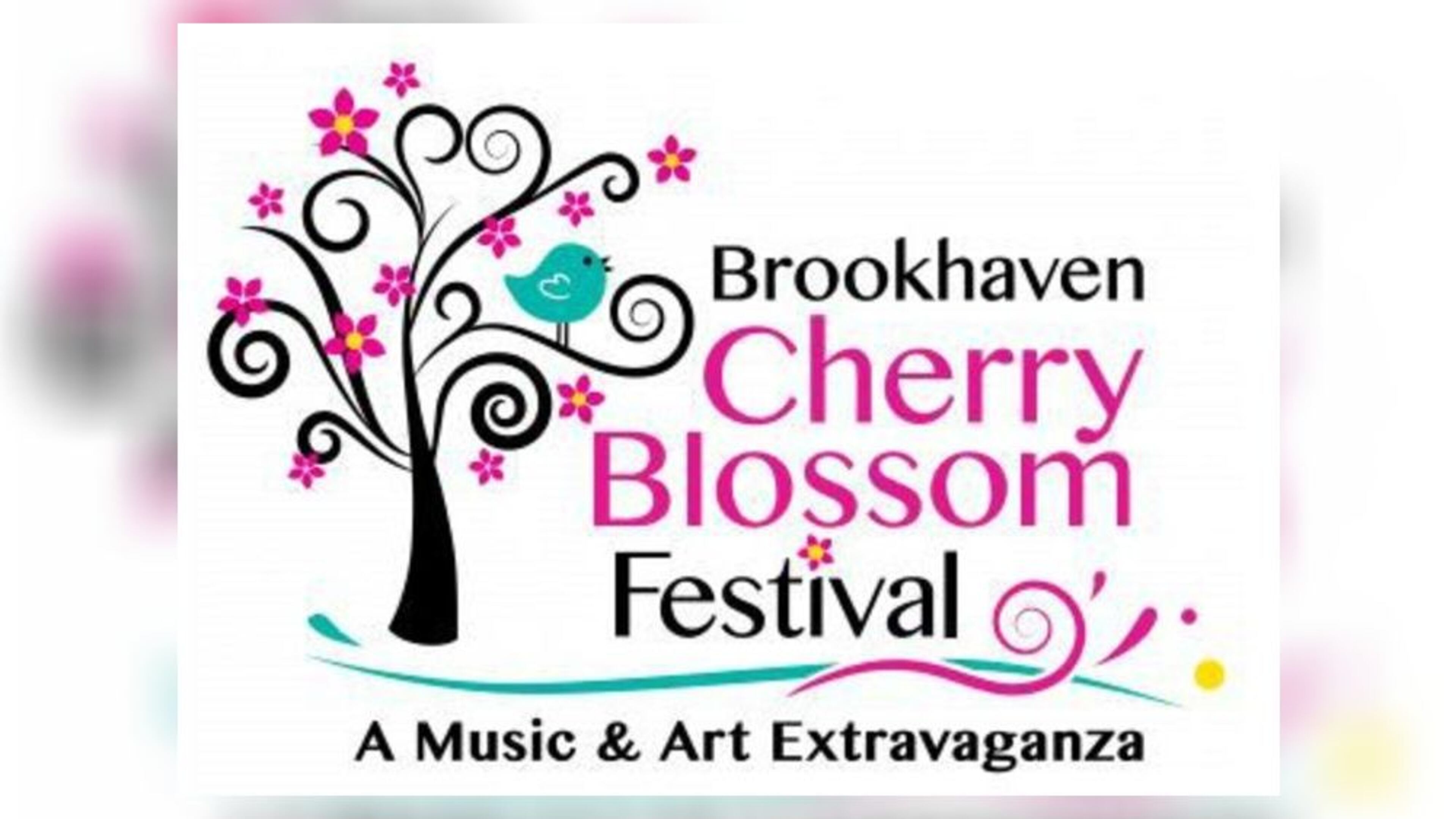 This was the logo for the 2018 Brookhaven Cherry Blossom Festival.