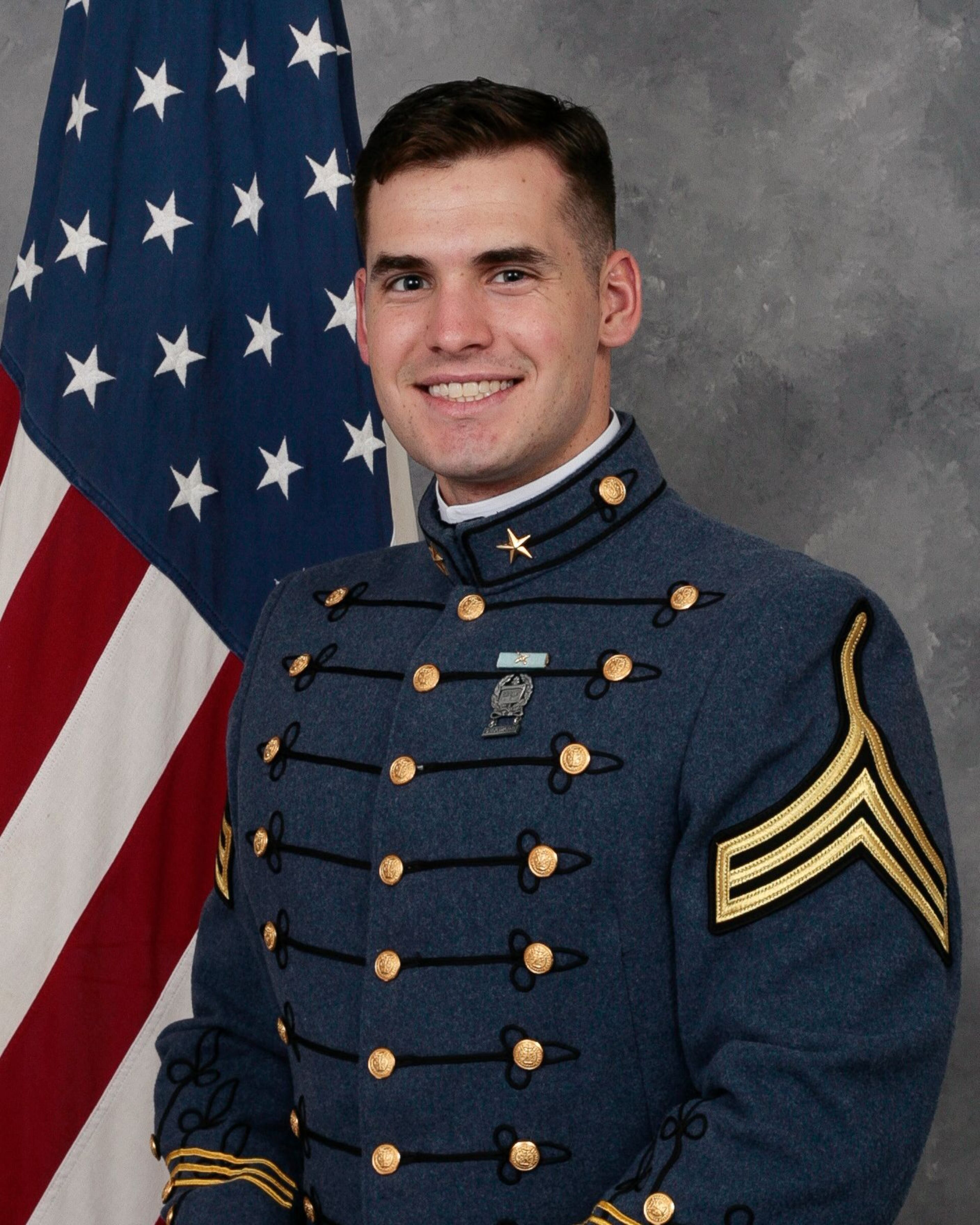 John Brunson, an Alpharetta High School graduate who's now a senior at The Citadel, is among the cadets headed to Washington. Photos provided by The Citadel