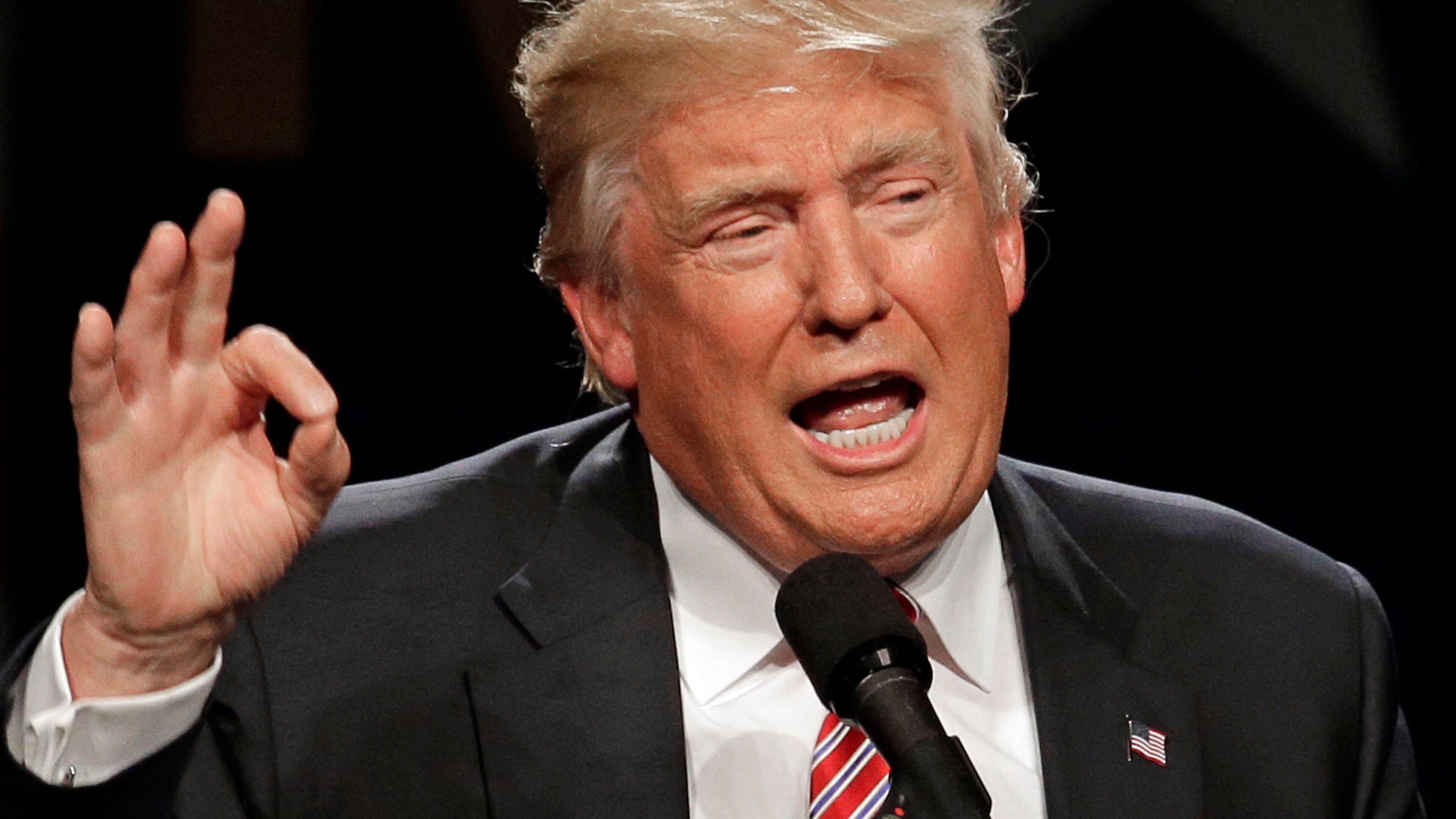 President Donald Trump. AP/Chuck Burton