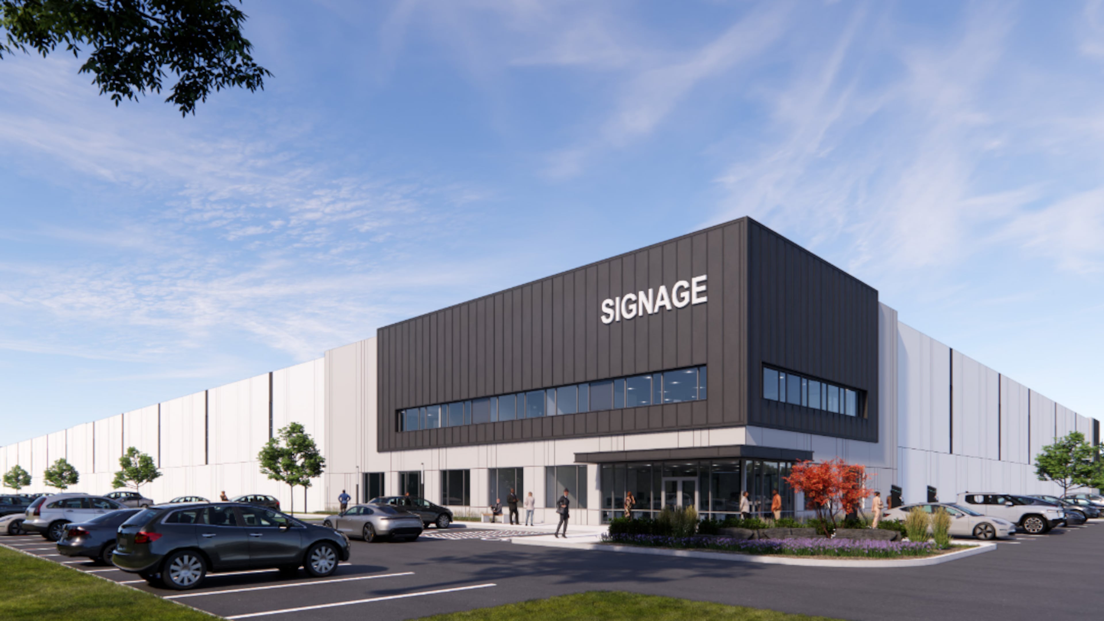 This rendering shows Project Mapco, an industrial project being developed by KMT Partners in the city of South Fulton. (Courtesy of KMT Partners)