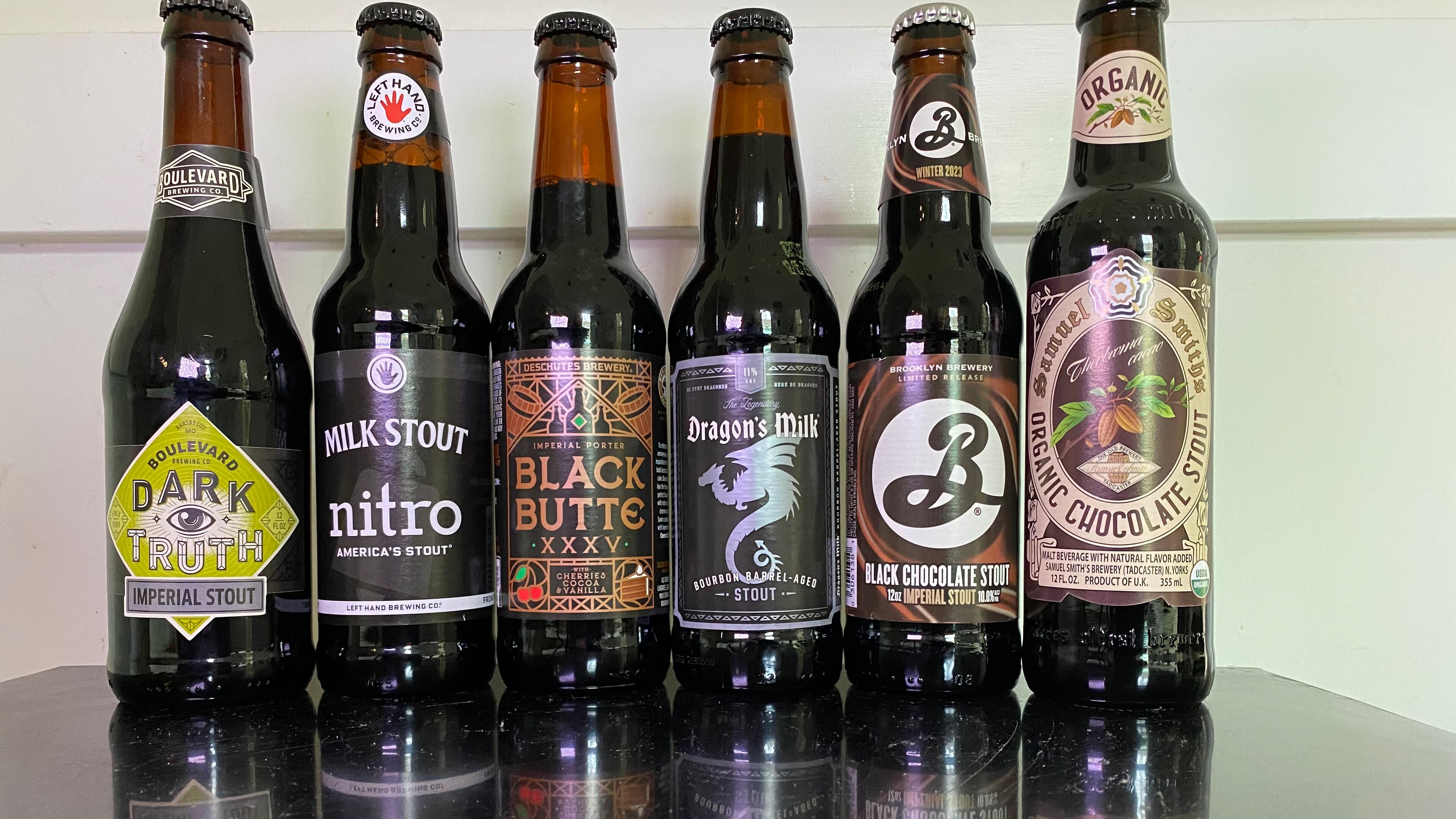 Here are five stouts and one imperial porter to try in January. Bob Townsend for The Atlanta Journal-Constitution