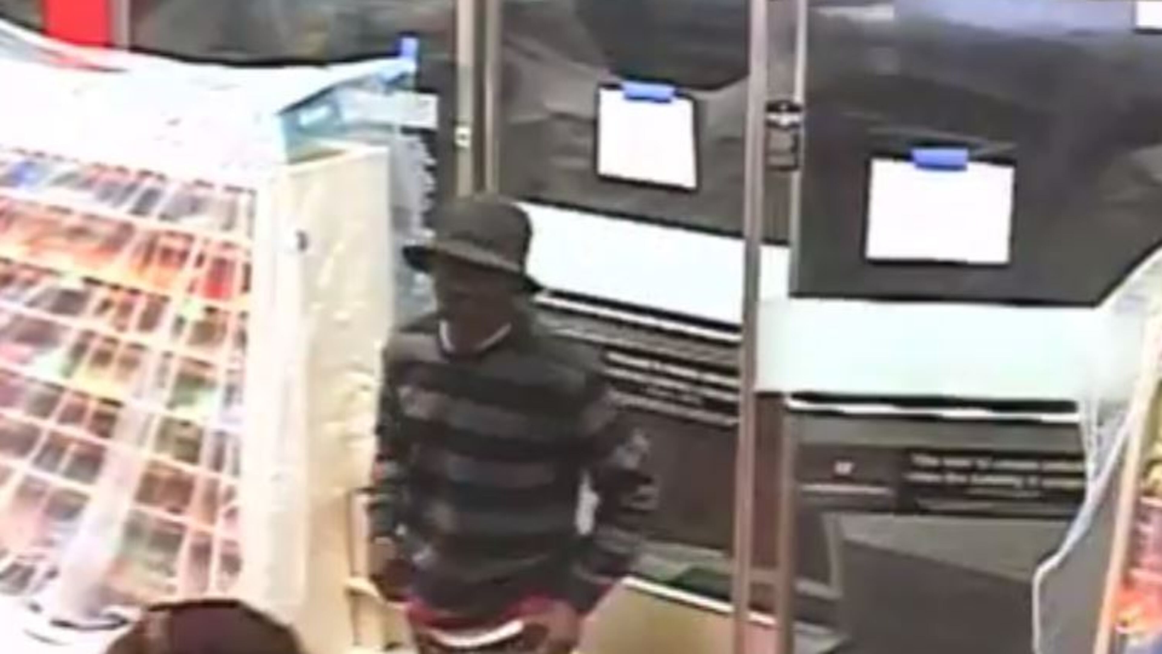 DeKalb County police say this man robbed a QuikTrip gas station on April 10 and remains wanted.