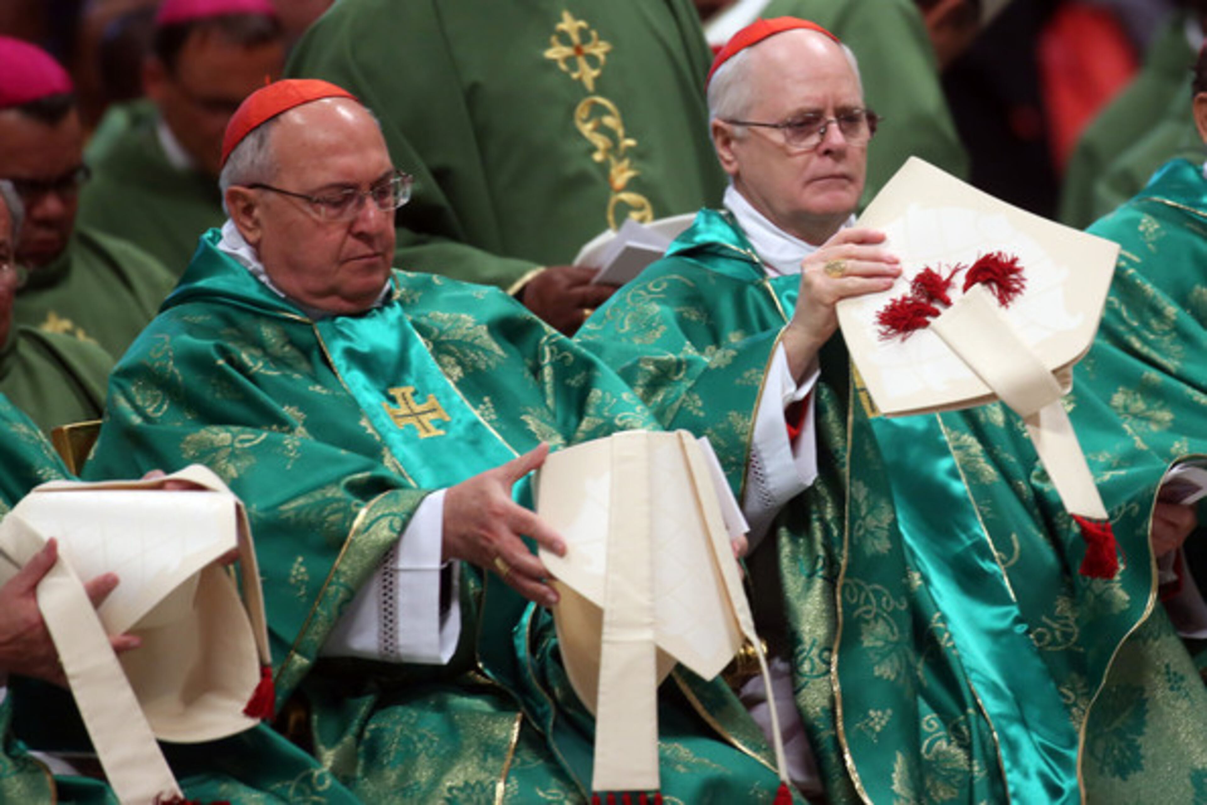 Odilo Pedro Scherer (Brazil, 63) ranks as Latin America's strongest candidate. He's Archbishop of Sao Paolo, largest diocese in the largest Catholic country. (Pope Frontrunners: Reuters, Pictures: Getty Images)
