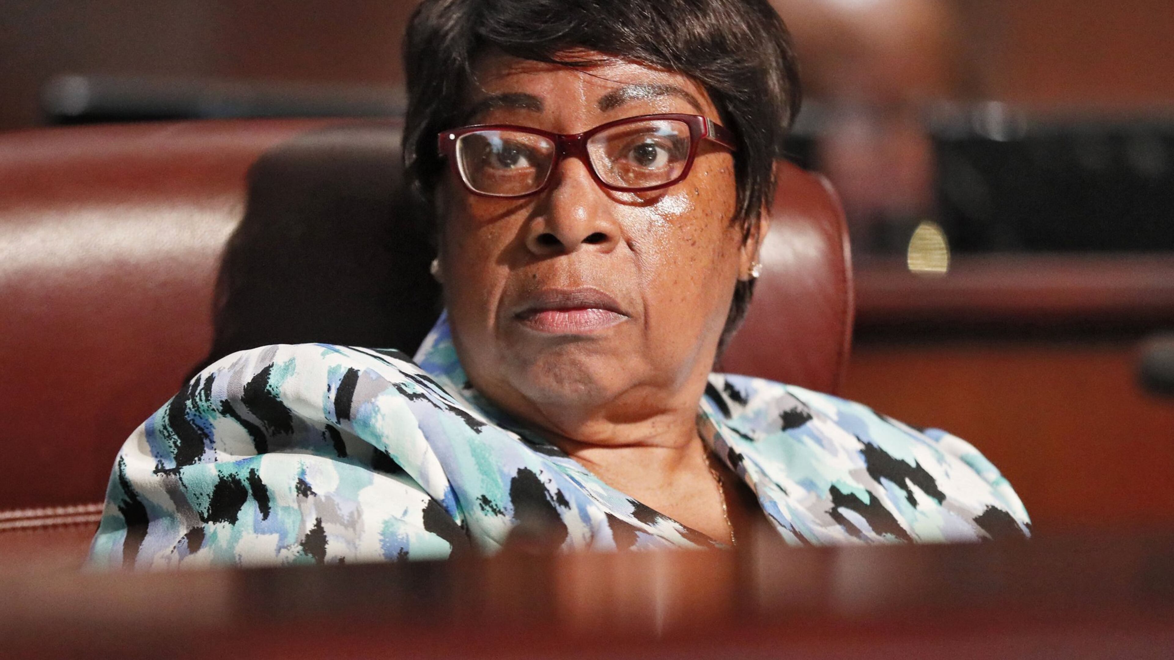 Atlanta City Council member Natalyn Archibong is chair of the Community Development/Human Services committee that met Thursday to discuss problems with a city-run program that may lead 250 people with AIDS and HIV to become homeless. She called the issue “a crisis.” BOB ANDRES / BANDRES@AJC.COM