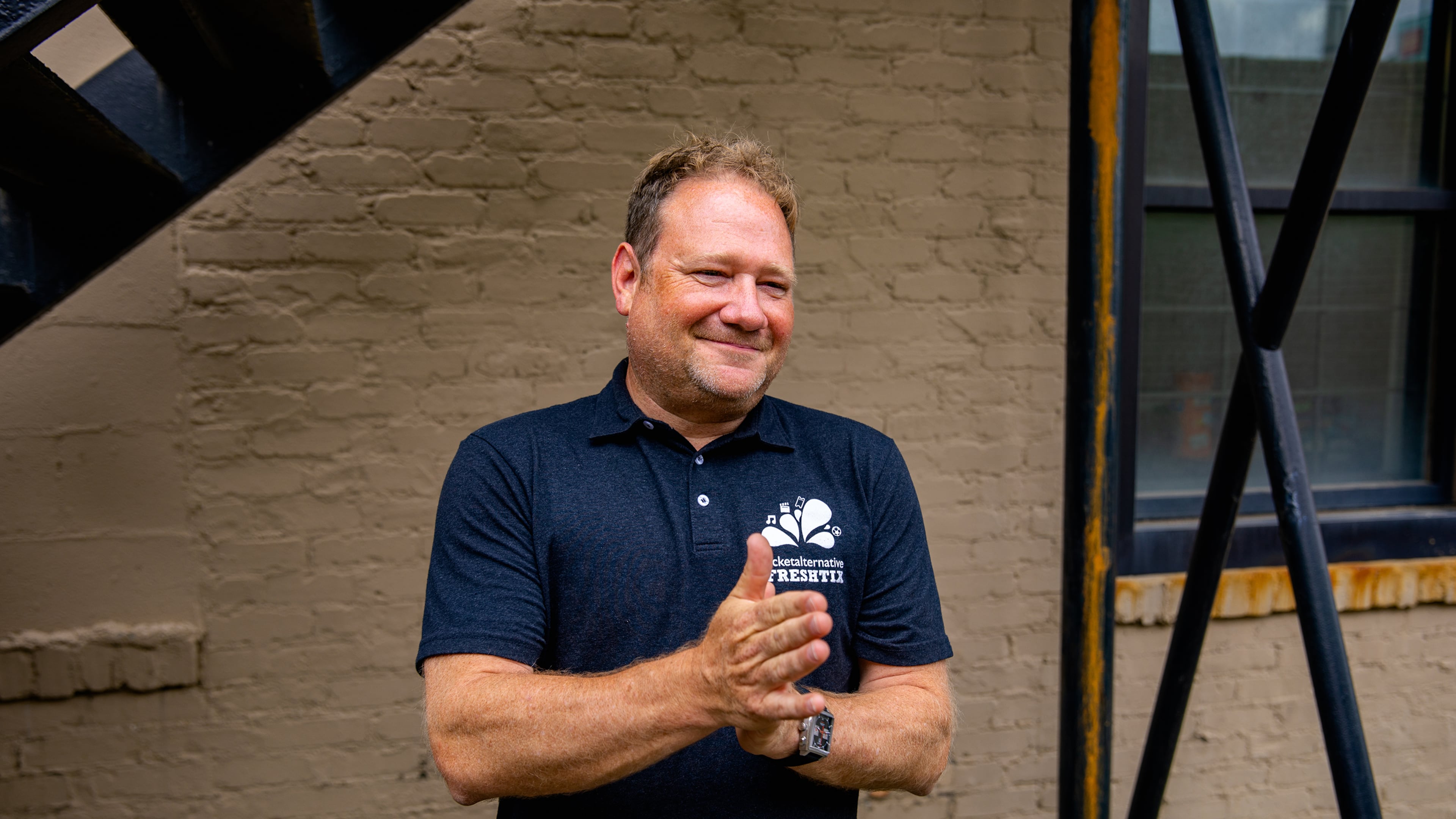 Iain Bluett, co-founder of Atlanta-based Ticket Alternative, is stepping down as president. Photo: Contributed