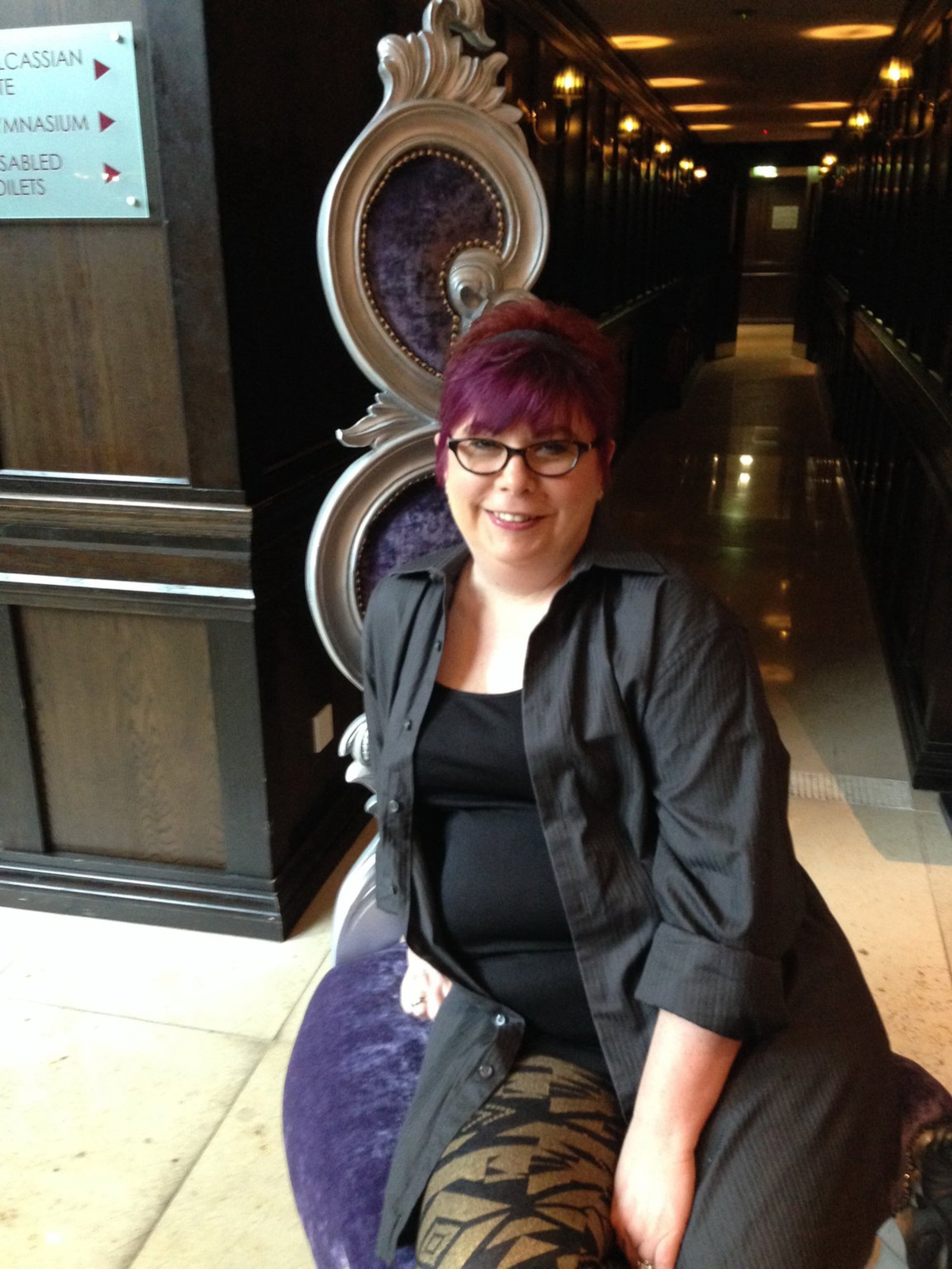 LeeAnn Hinchberger weighed 185 pounds in June 2015. CONTRIBUTED BY LEEANN HINCHBERGER