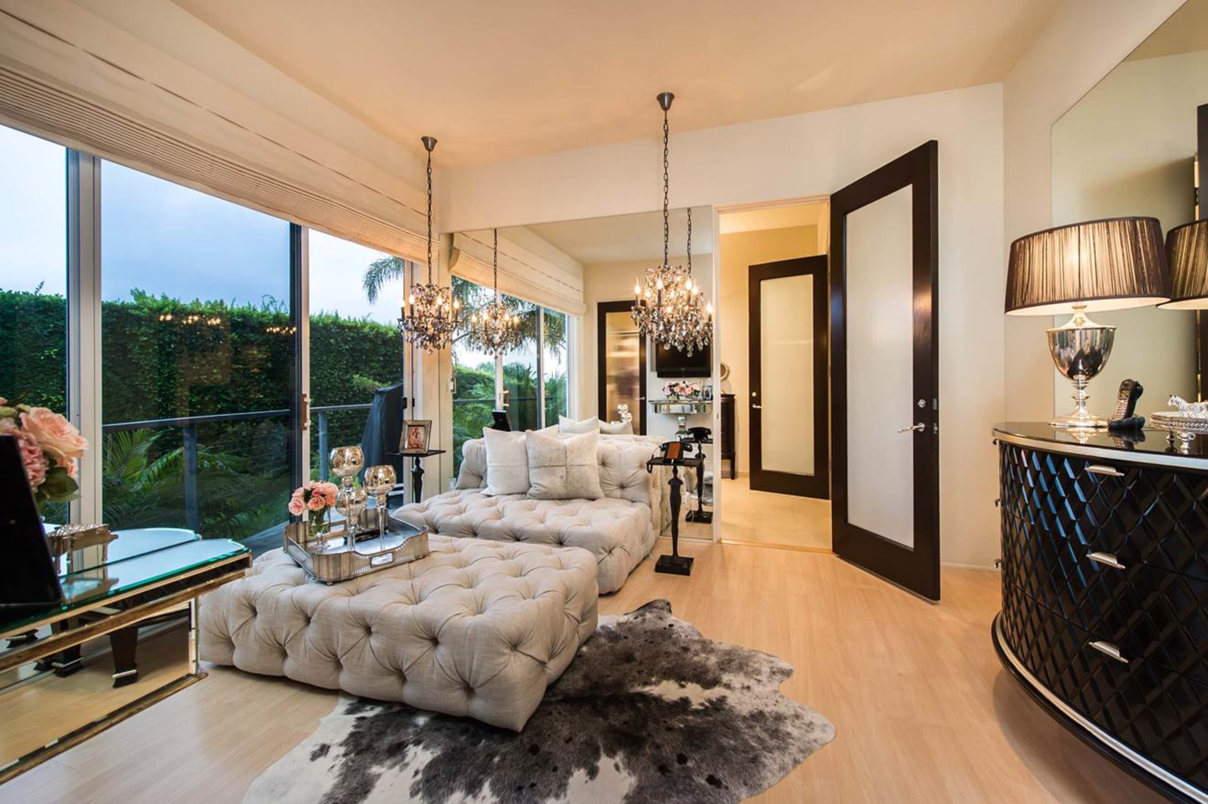 Dexter King has put his 4-bedroom, 6-bath Malibu mansion up for sale with an asking price of $4,850,000. The 6,823 square-foot home sits on a property that's over and acre, and includes 15 fruit trees. The main house includes a chef's kitchen, formal dining area, theatre, elevator, home office and full gym. Outdoor features include a cabana, koi pond, waterfall spa and bbq. (Marc Angeles)