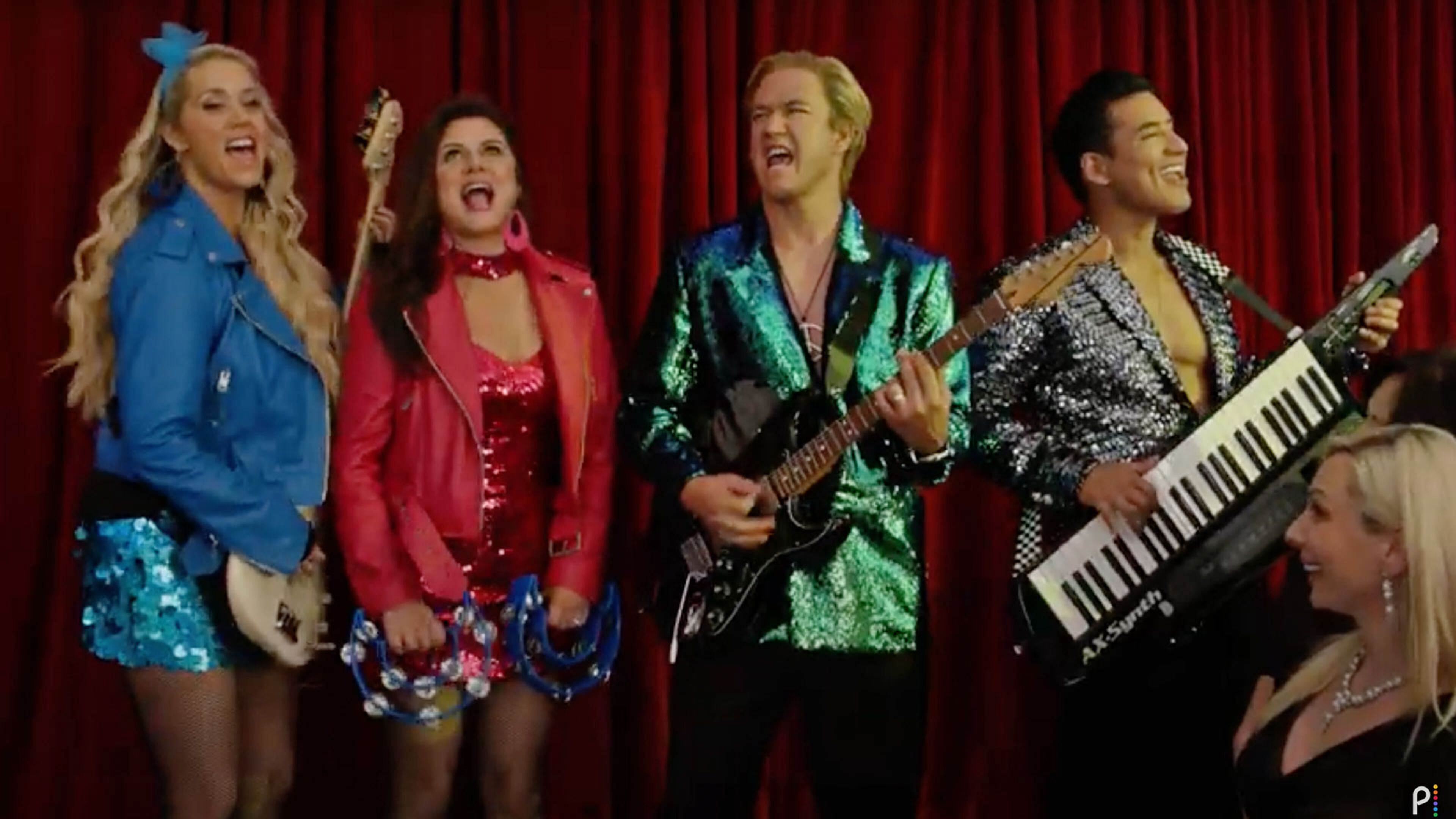 The "Saved By The Bell" reboot on Peacock features a new generation of kids and some original faces. CR: Peacock