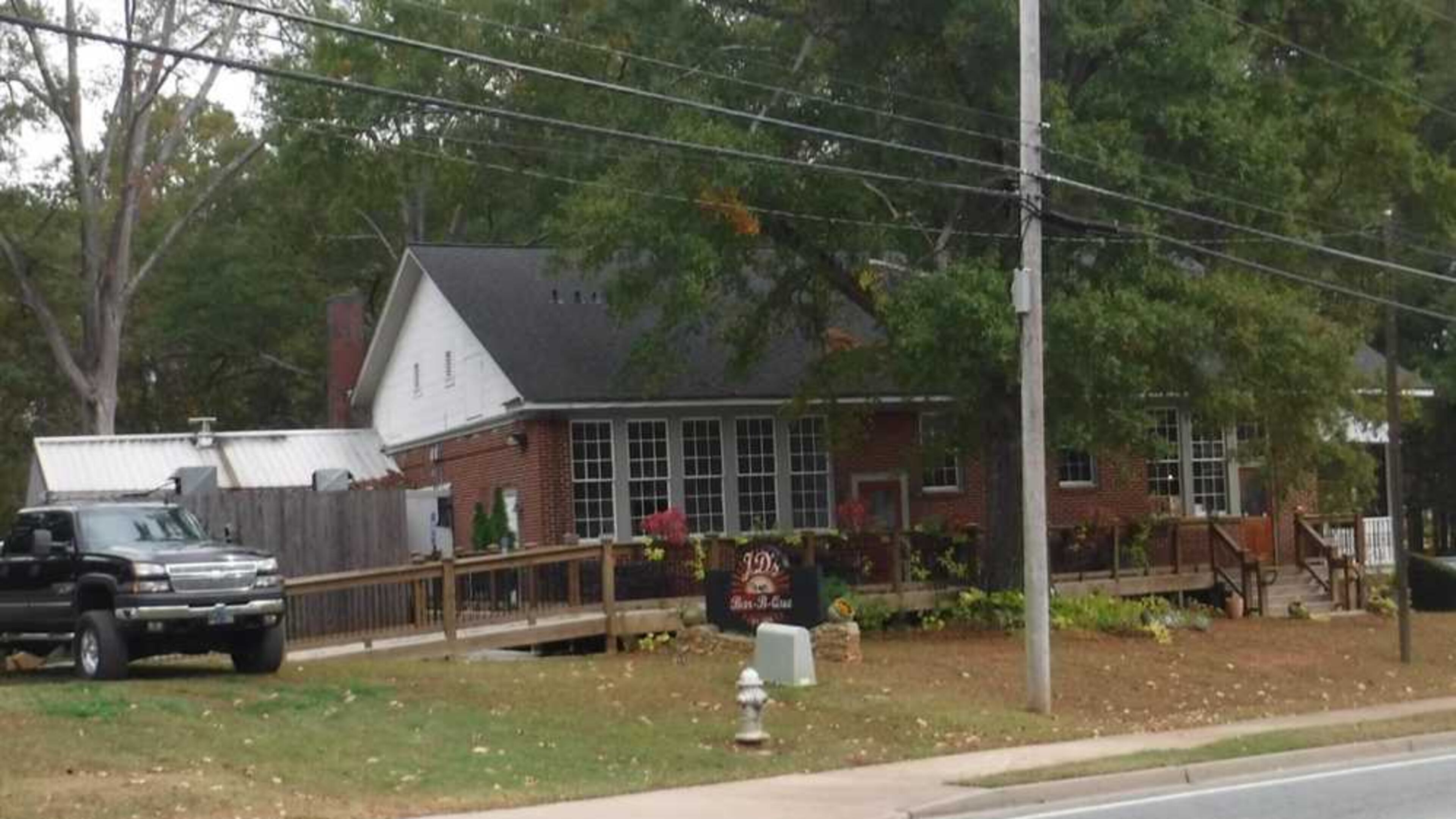 JD's Bar-B-Que had a small grease fire accident in its smoking pit on Wednesday, July 18, 2018.