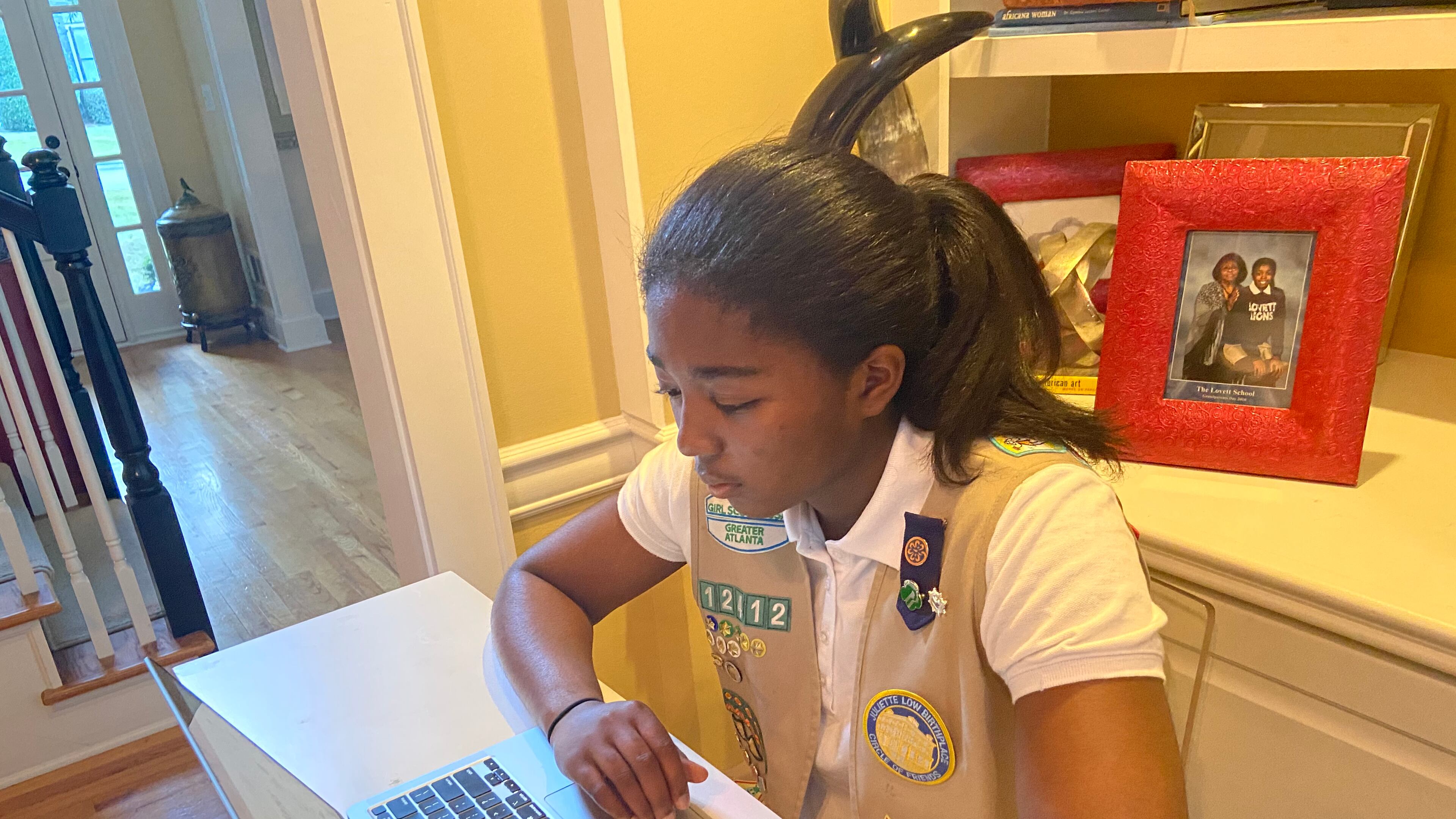 Lovett School student Gabrielle Tobin was recently honored as a Teen Volunteer of the Year by the Atlanta Association of Fundraising Professionals.