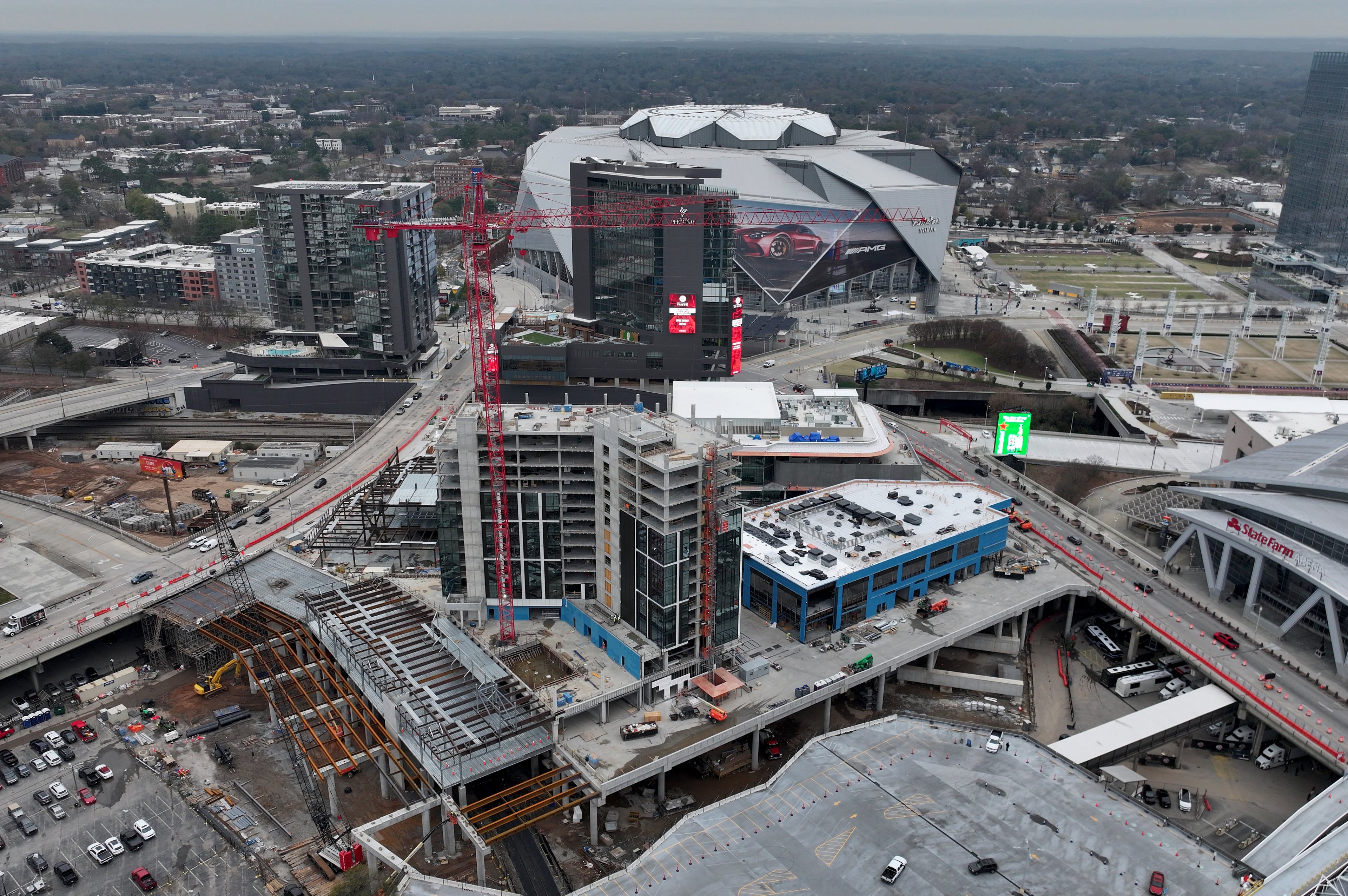 Centennial Yards tour