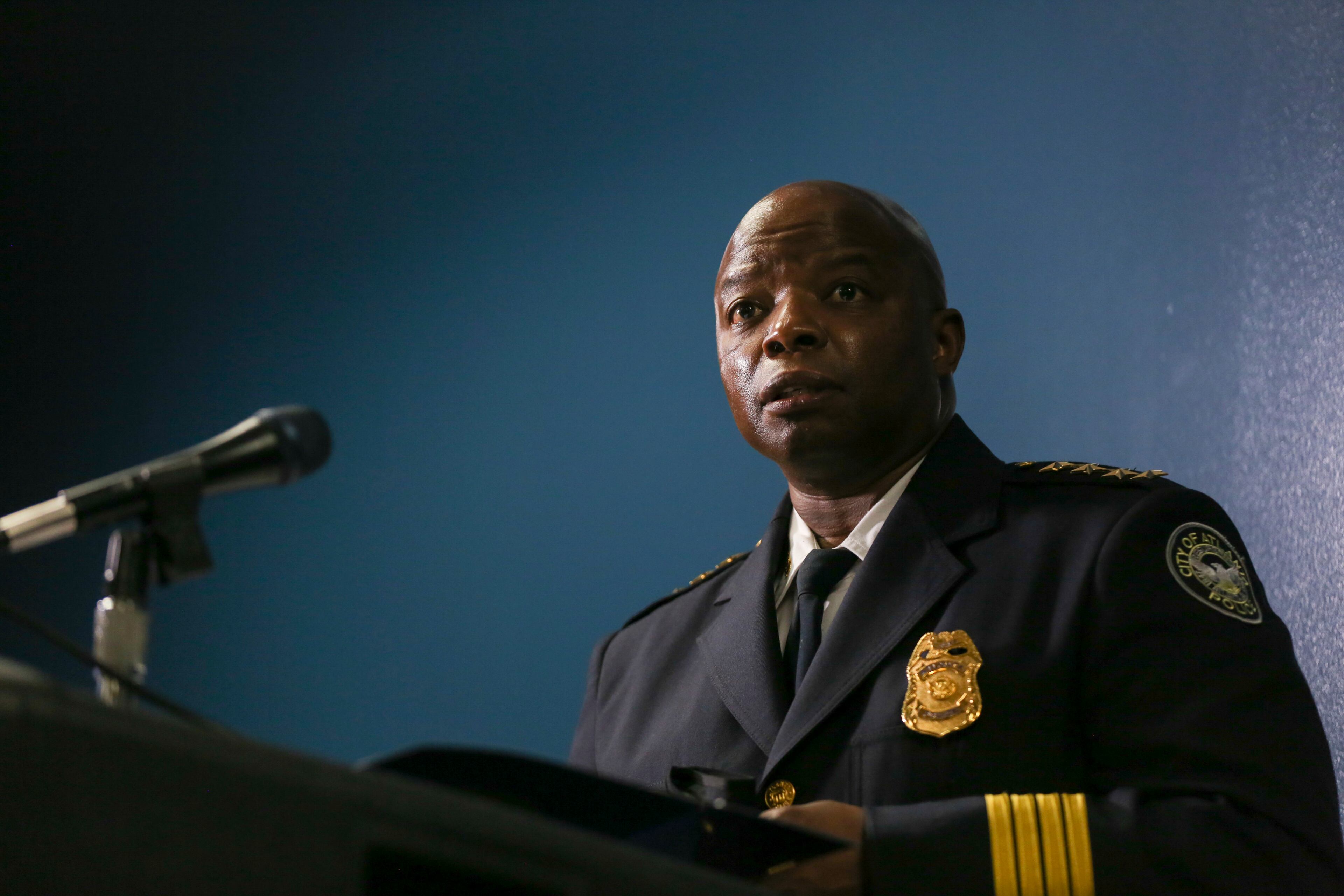 Atlanta police Chief Rodney Bryant said last year's attrition rate was "through the roof." Officer morale appears to be stabilizing after a tumultuous 2020, with fewer cops leaving the department.