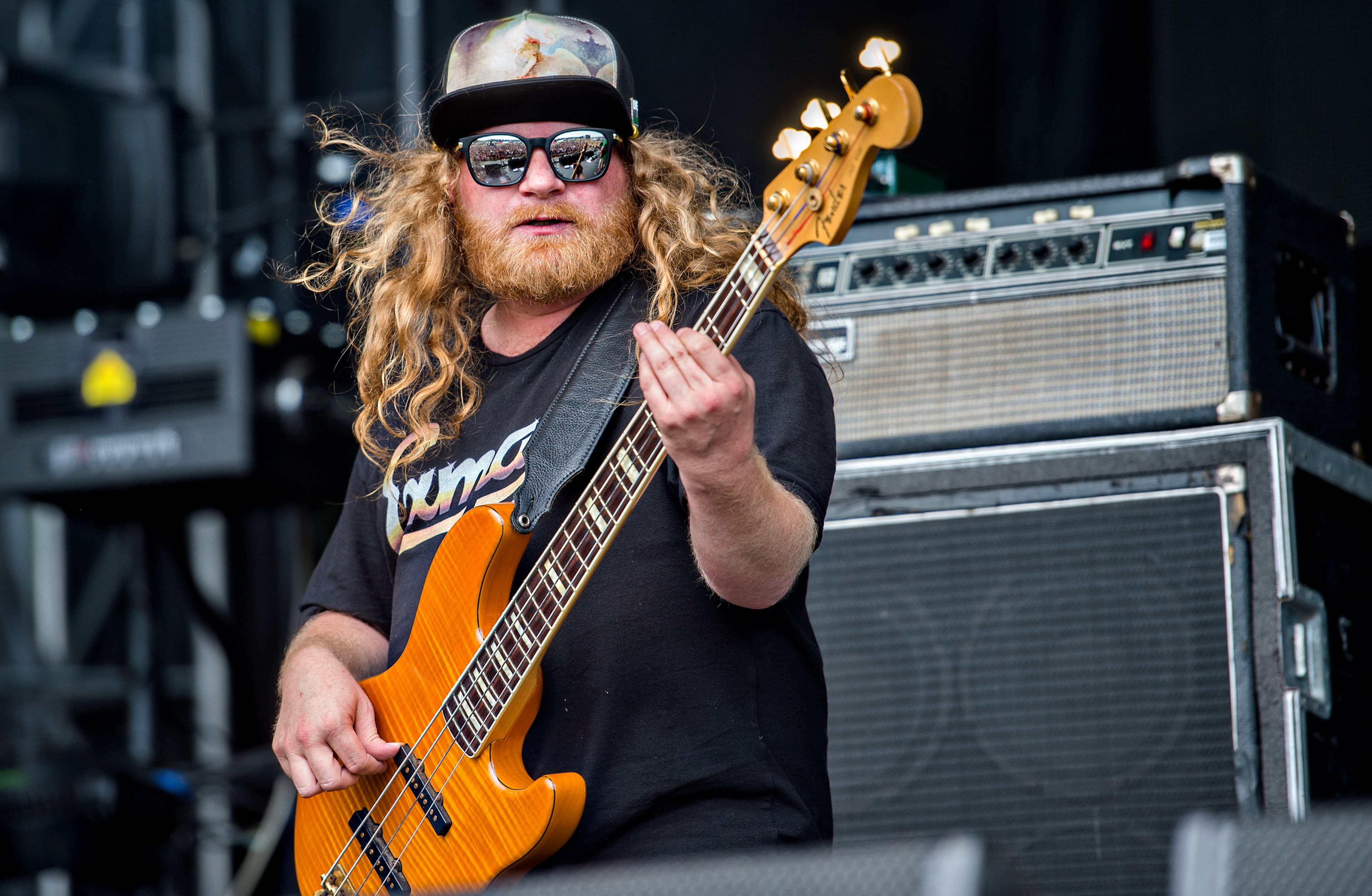 May 24, 2015 Rome - Lettuce's Erick Coomes performs during the CounterPoint Festival at Kingston Downs in Rome on Sunday, May 24, 2015. The three day music festival featured some of electronic dance music's top deejays as well as hip hop artists The Roots. JONATHAN PHILLIPS / SPECIAL
