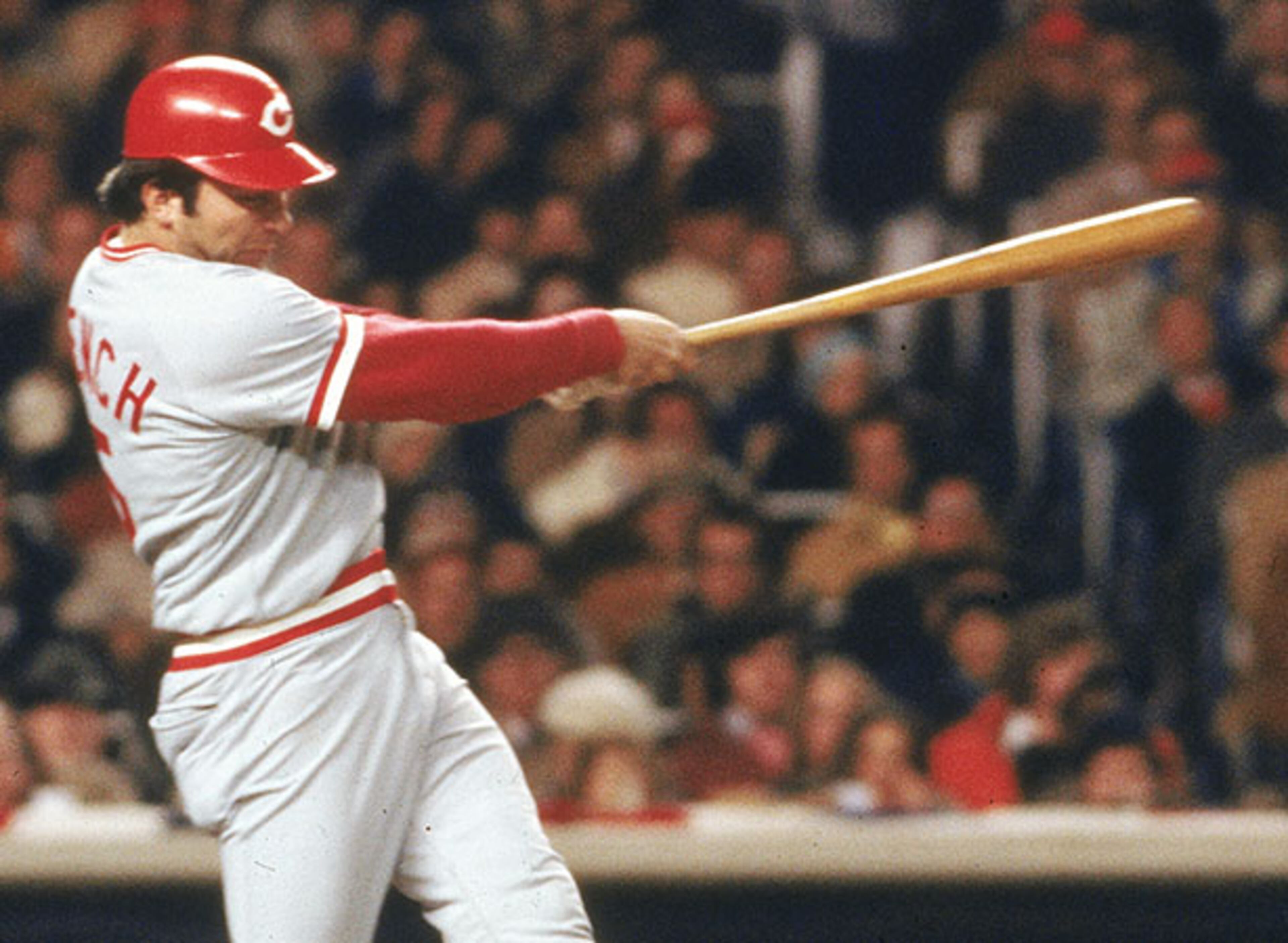 Catcher Johnny Bench was elected into the Baseball Hall of Fame in 1989 with 96.42 percent of the vote (431 of 447 ballots).