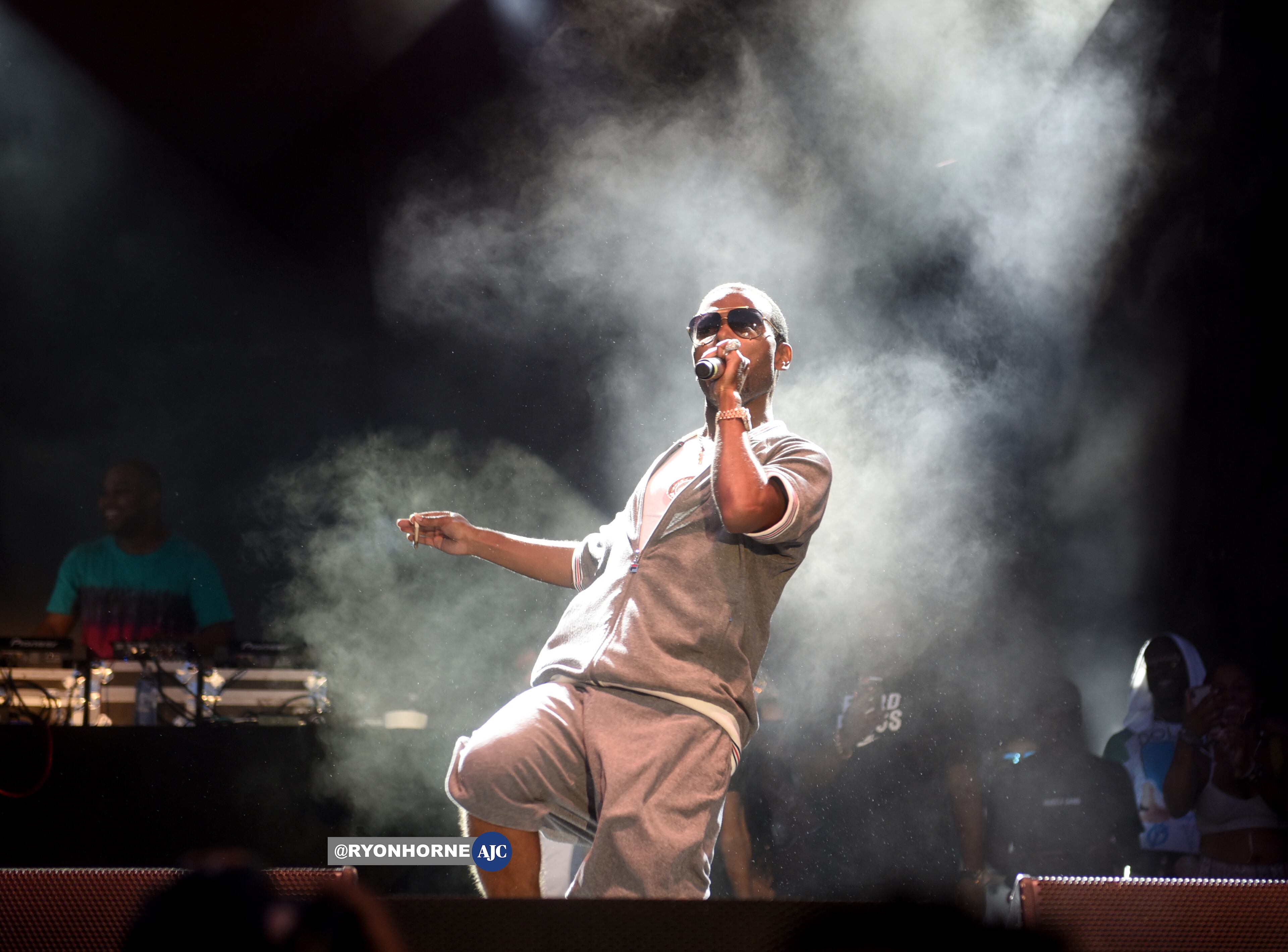 September 9, 2018 Atlanta - Comedian and now music hitmaker Lil Duval took over T.I.âs set to sing his Billboard Chart hit âSmile (Living My Best Life)â at One Musicfest. The two-day music festival held at Central Park ended with headliners Big Boi of OutKast and 2 Chainz. RYON HORNE / RHORNE@AJC.COM