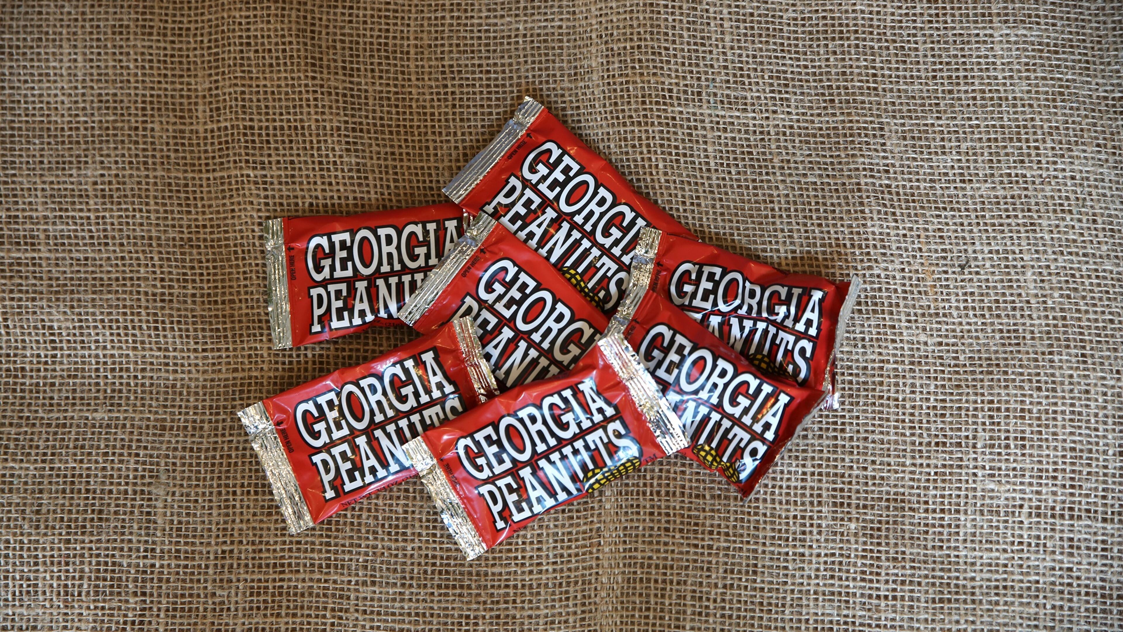 Souvenir packets of Georgia peanuts. Courtesy of Joy Crosby/Georgia Peanut Commission