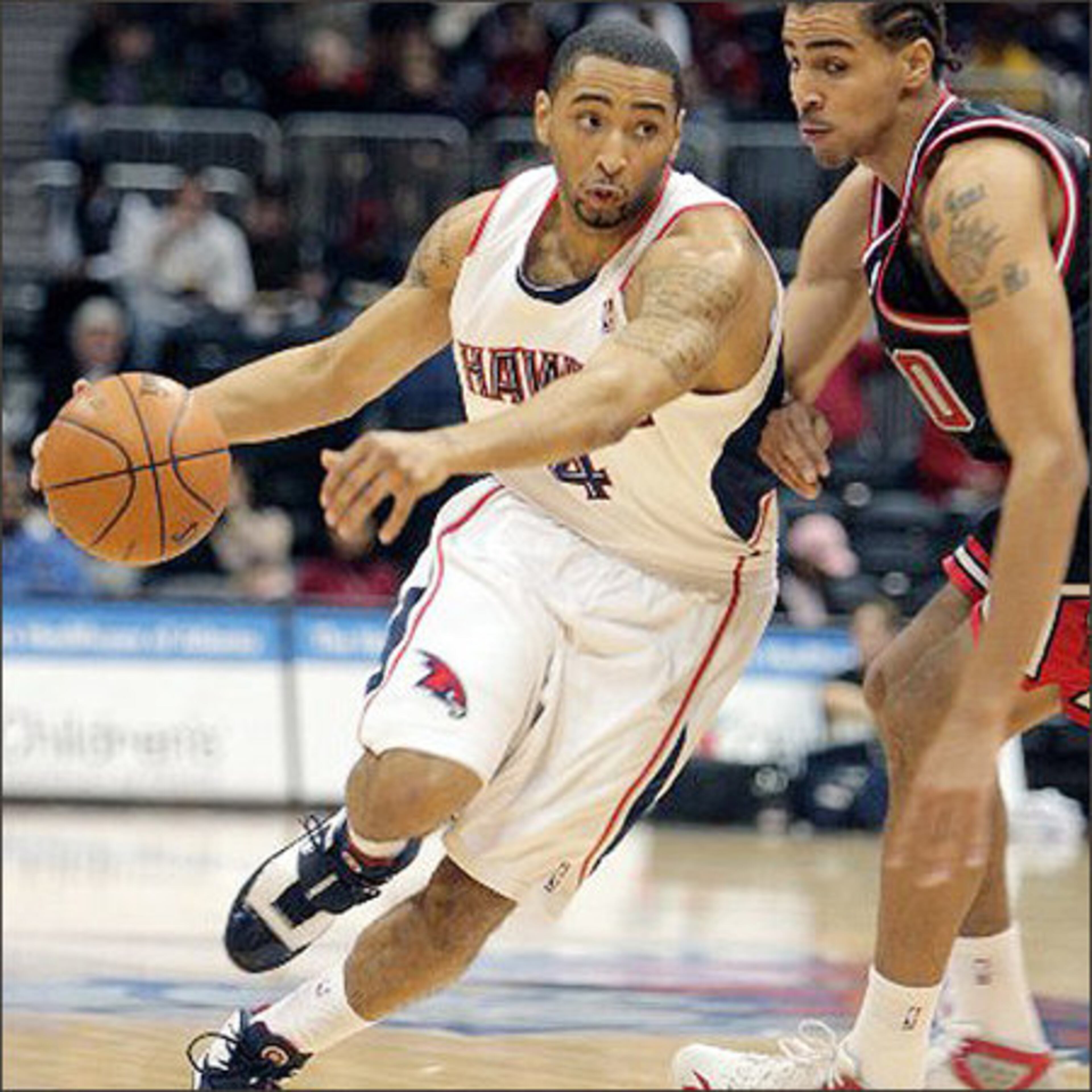 2007: Only eight slots later, the Hawks used the No. 11 pick overall to take Texas A&M point guard Acie Law IV. The next three players taken: F Thaddeus Young (Hornets), F Julian Wright (Hornets), F Al Thornton (Clippers).