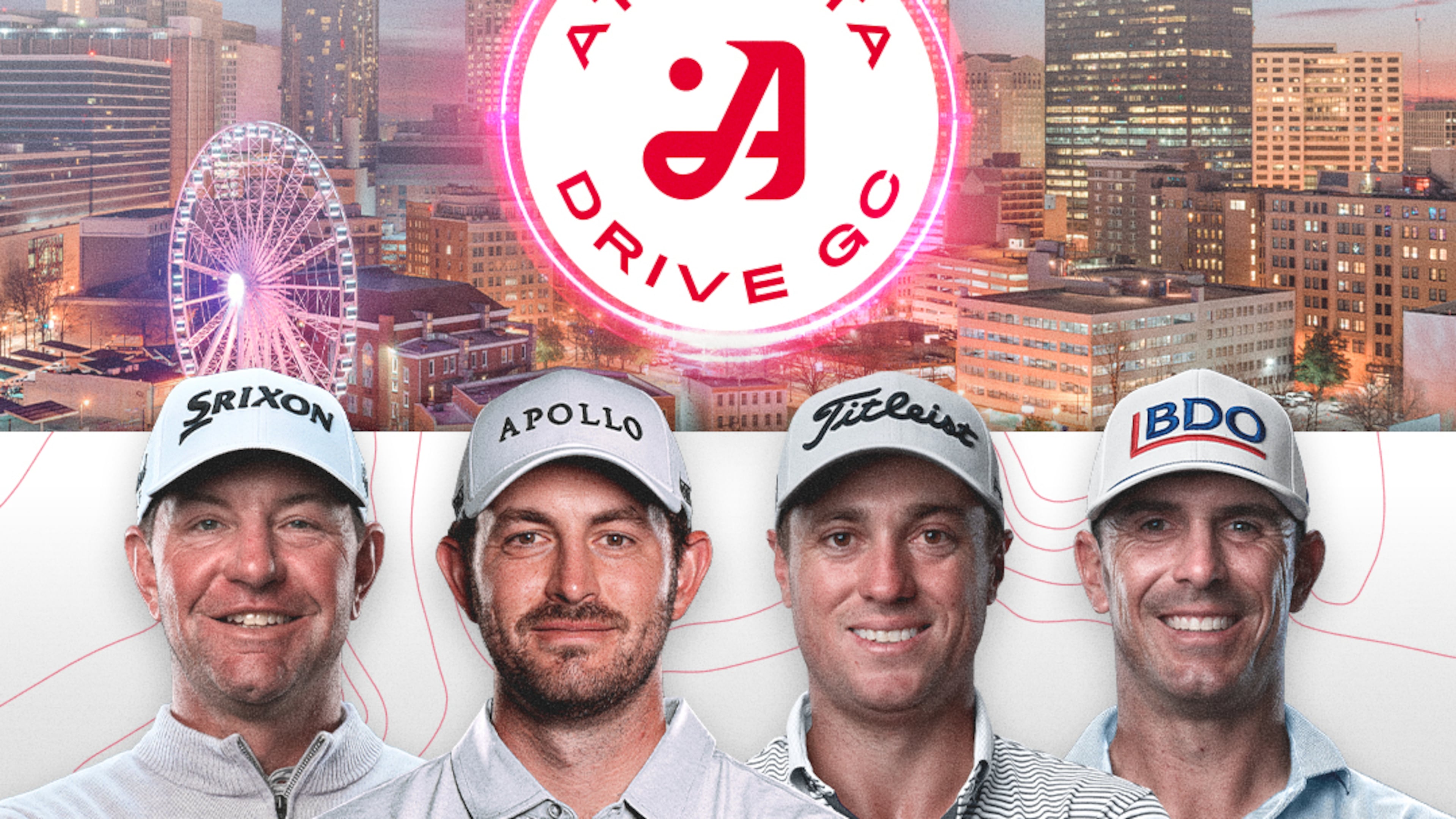Lucas Glover, Patrick Cantlay, Justin Thomas and Billy Horschel make up the Atlanta Drive GC.