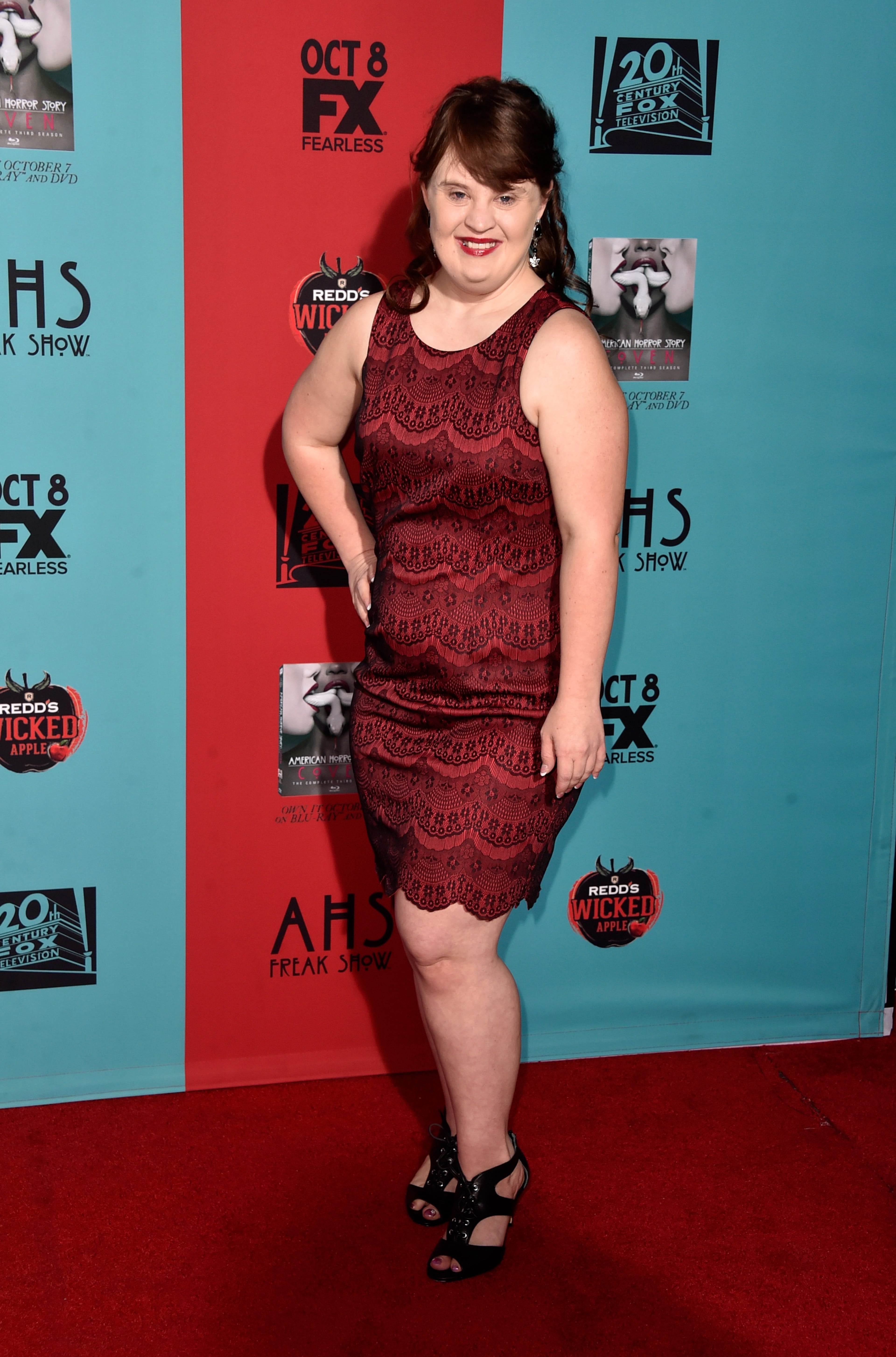 HOLLYWOOD, CA - OCTOBER 05: Actress Jamie Brewer attends FX's "American Horror Story: Freak Show" premiere screening at TCL Chinese Theatre on October 5, 2014 in Hollywood, California. (Photo by Frazer Harrison/Getty Images)