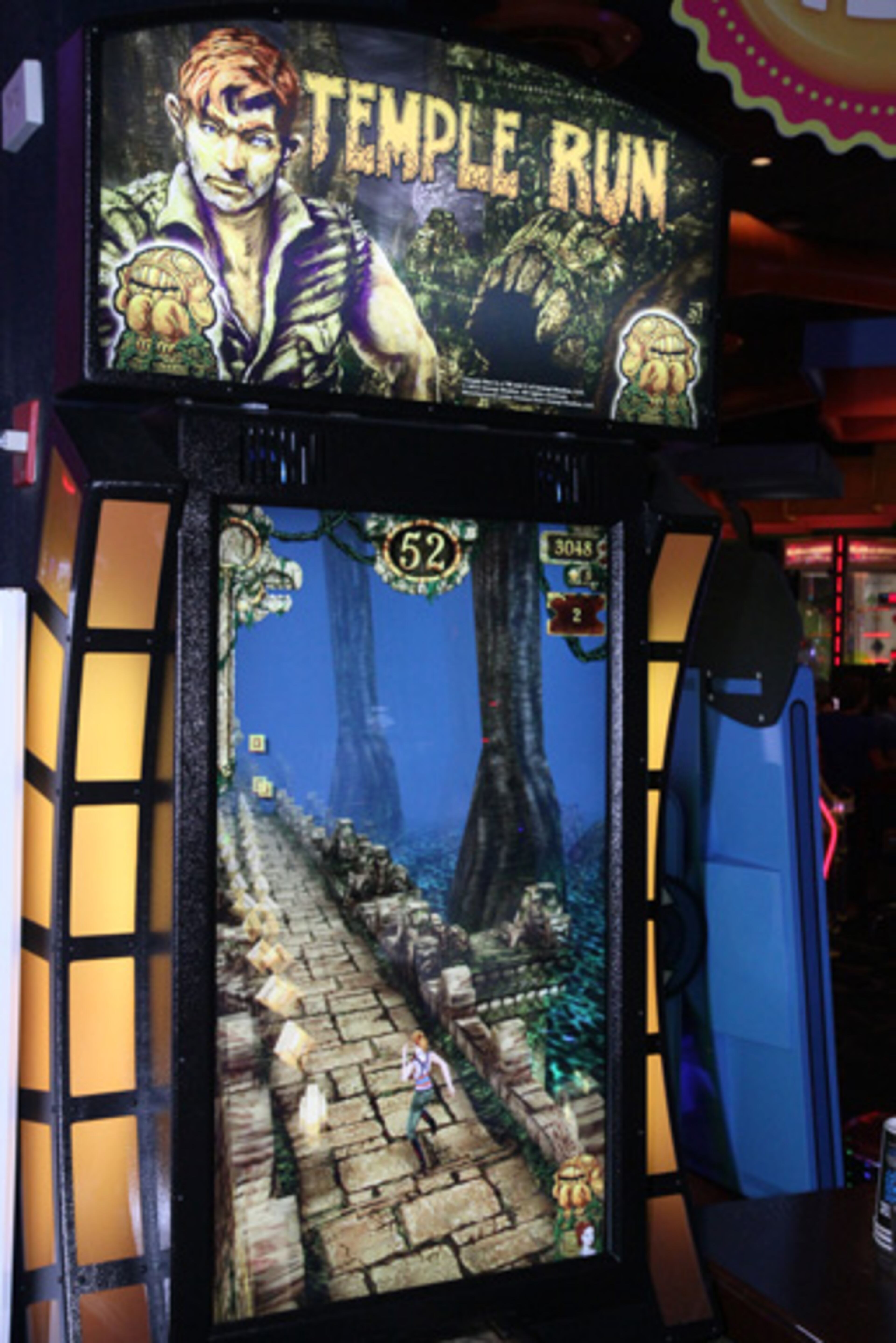 “Temple Run was a hugely popular mobile app, but playing it on a 42-inch screen with the opportunity to win cool stuff takes it to the next level," said Kevin Bachus, senior vice president of entertainment & games strategy. "Where else can you win an iPad for being great at Temple Run?”