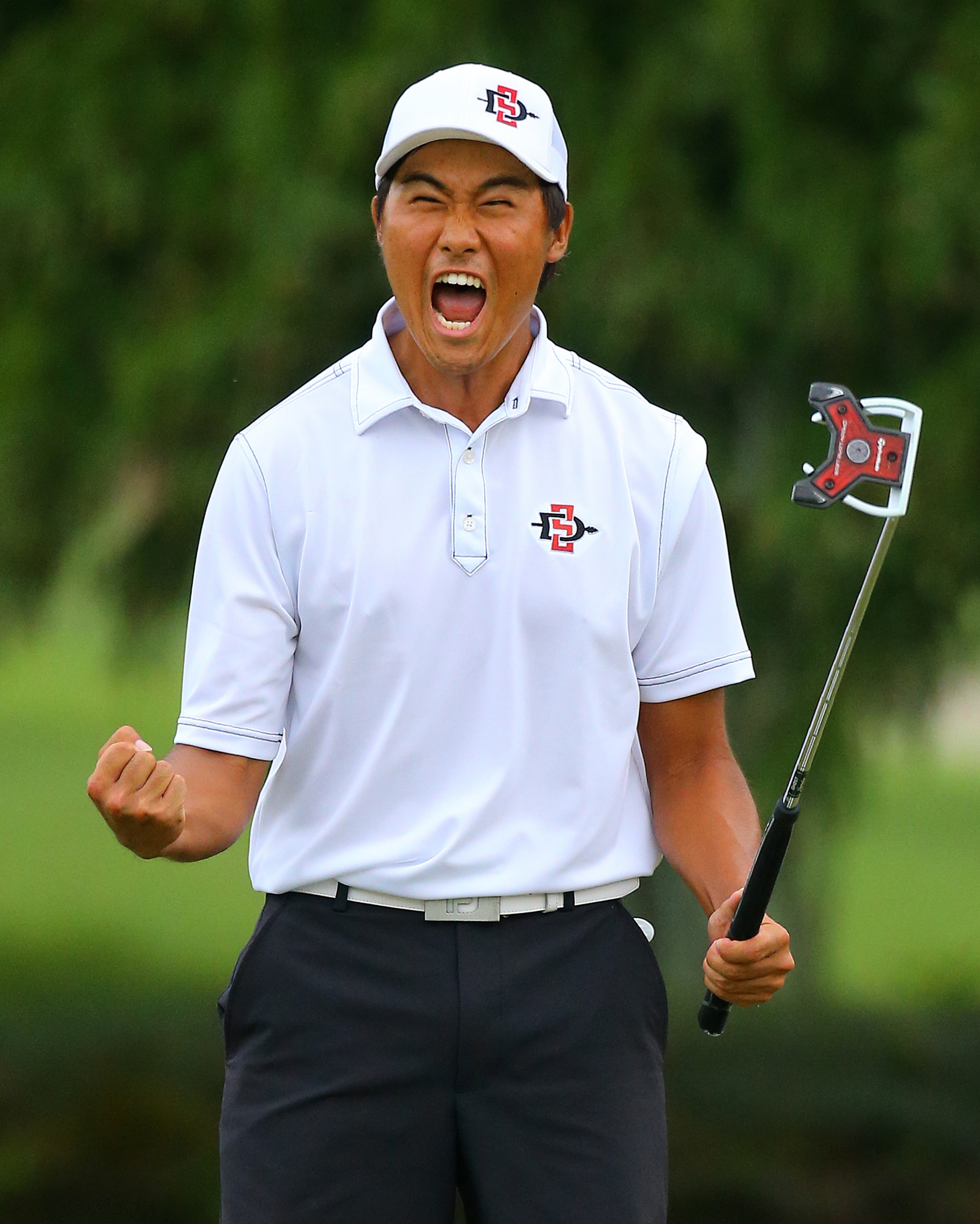 Five times over the week, Gunn Yang eliminated a top 100-ranked opponent, including Canada’s Corey Connors in the final of the U.S. Amateur Championship in Johns Creek last year.