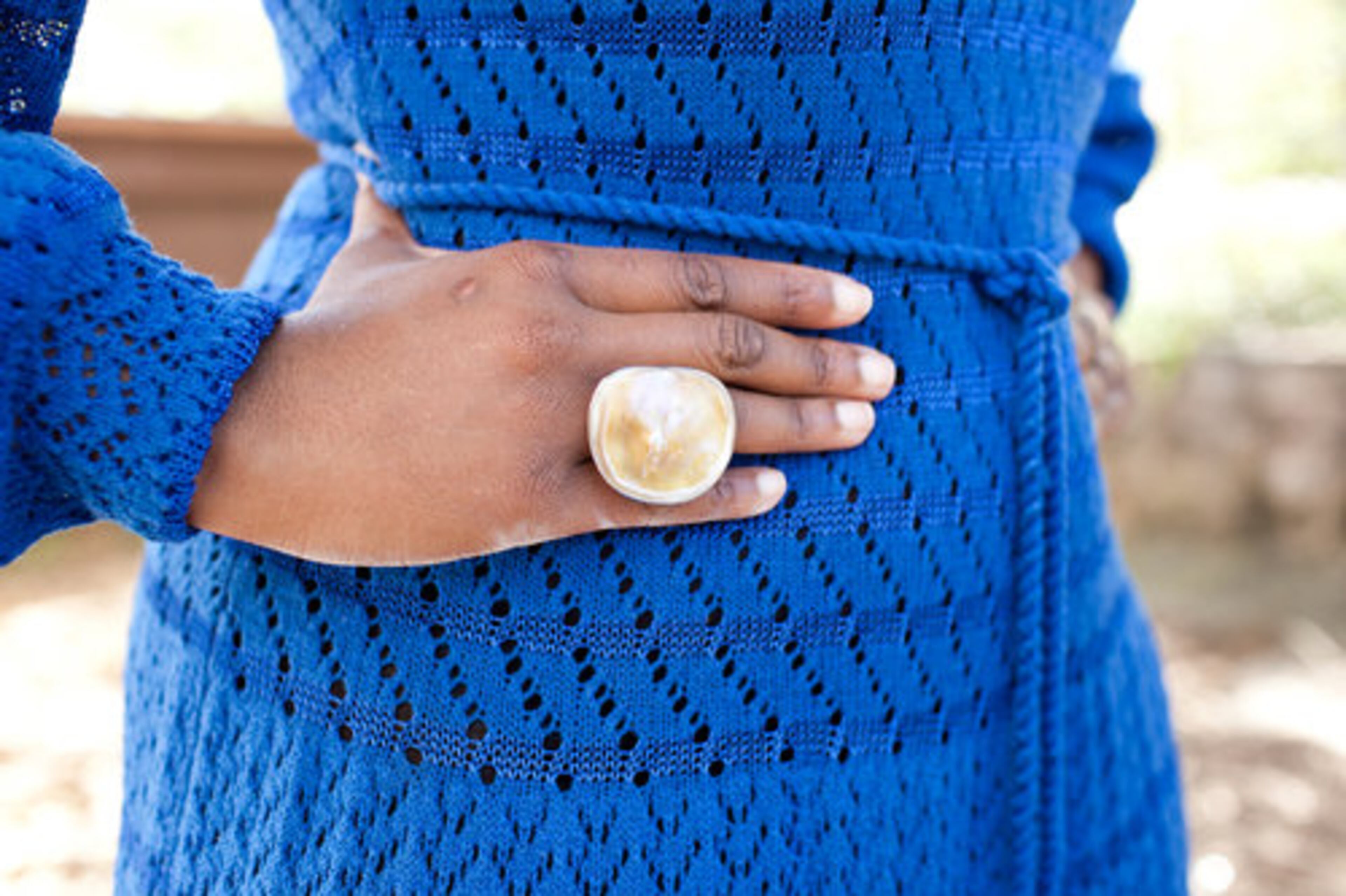 SIGNATURE STYLE: Thrifty glam. I love adding a touch of pizzaz by mixing trendy, modern pieces with eye-popping vintage classics.