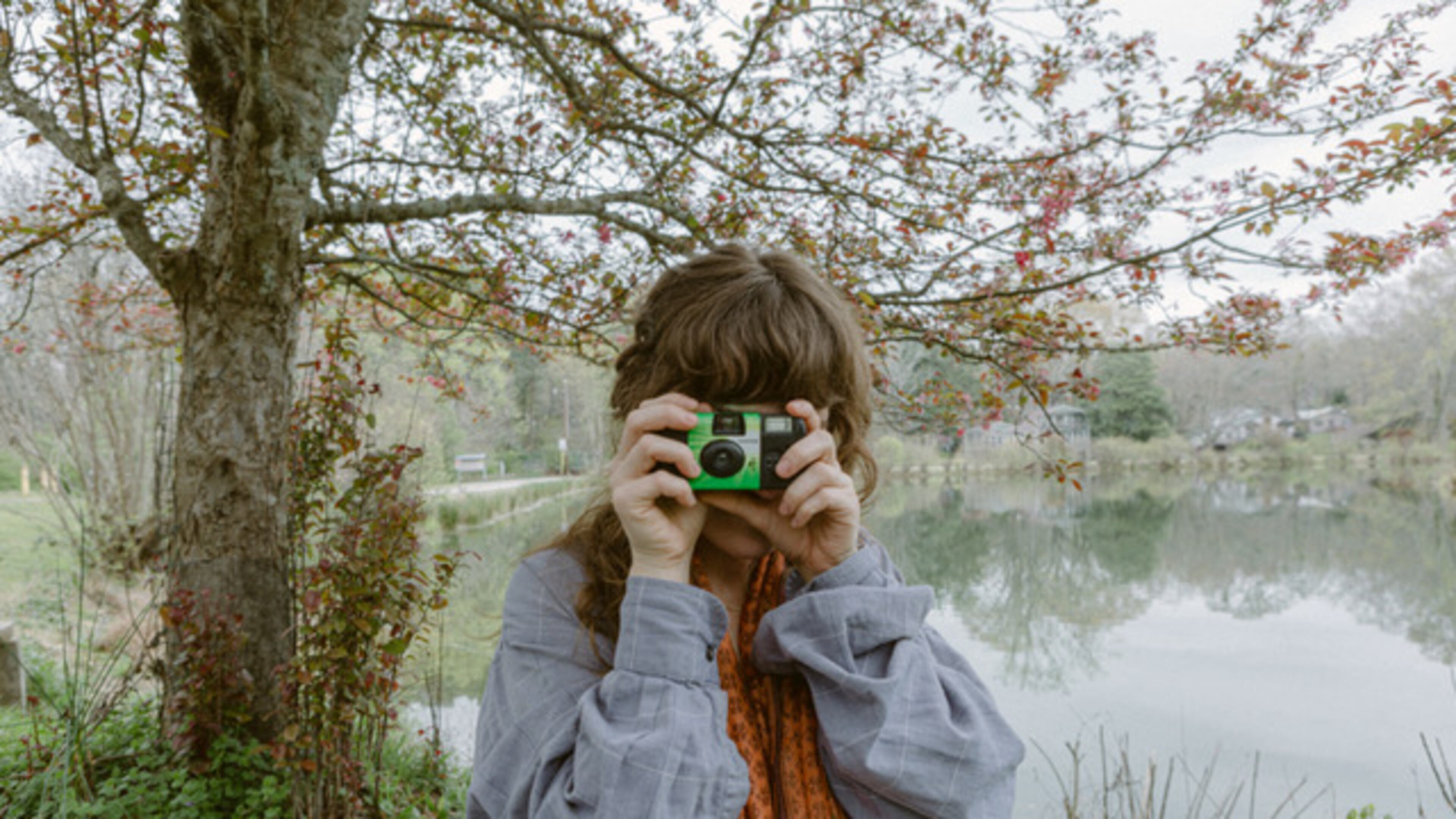 Kayli Keppel in Vernal & Sere Theatre’s production of "The Glass Essay," based on the poem of the same name by Canadian poet and essayist Anne Carson.