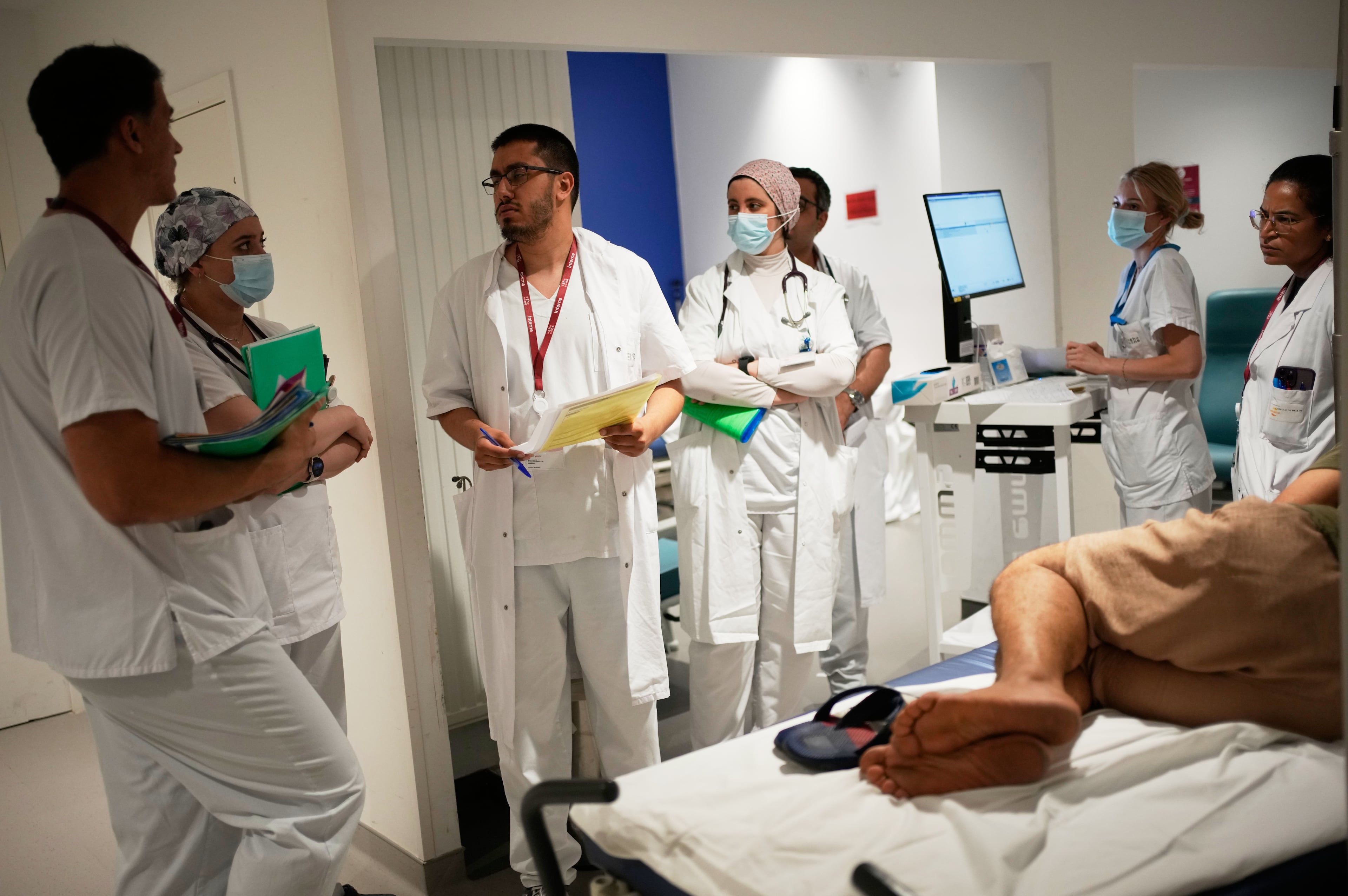 France Heat Wave Hot Hospitals