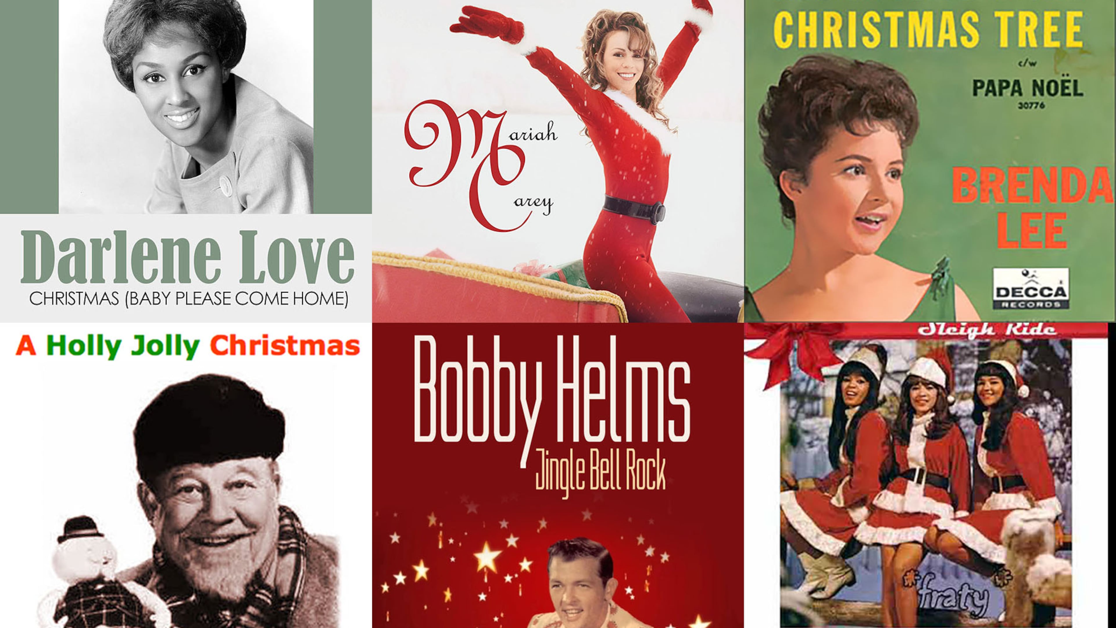 Some of the most popular Christmas songs today are mostly decades old.