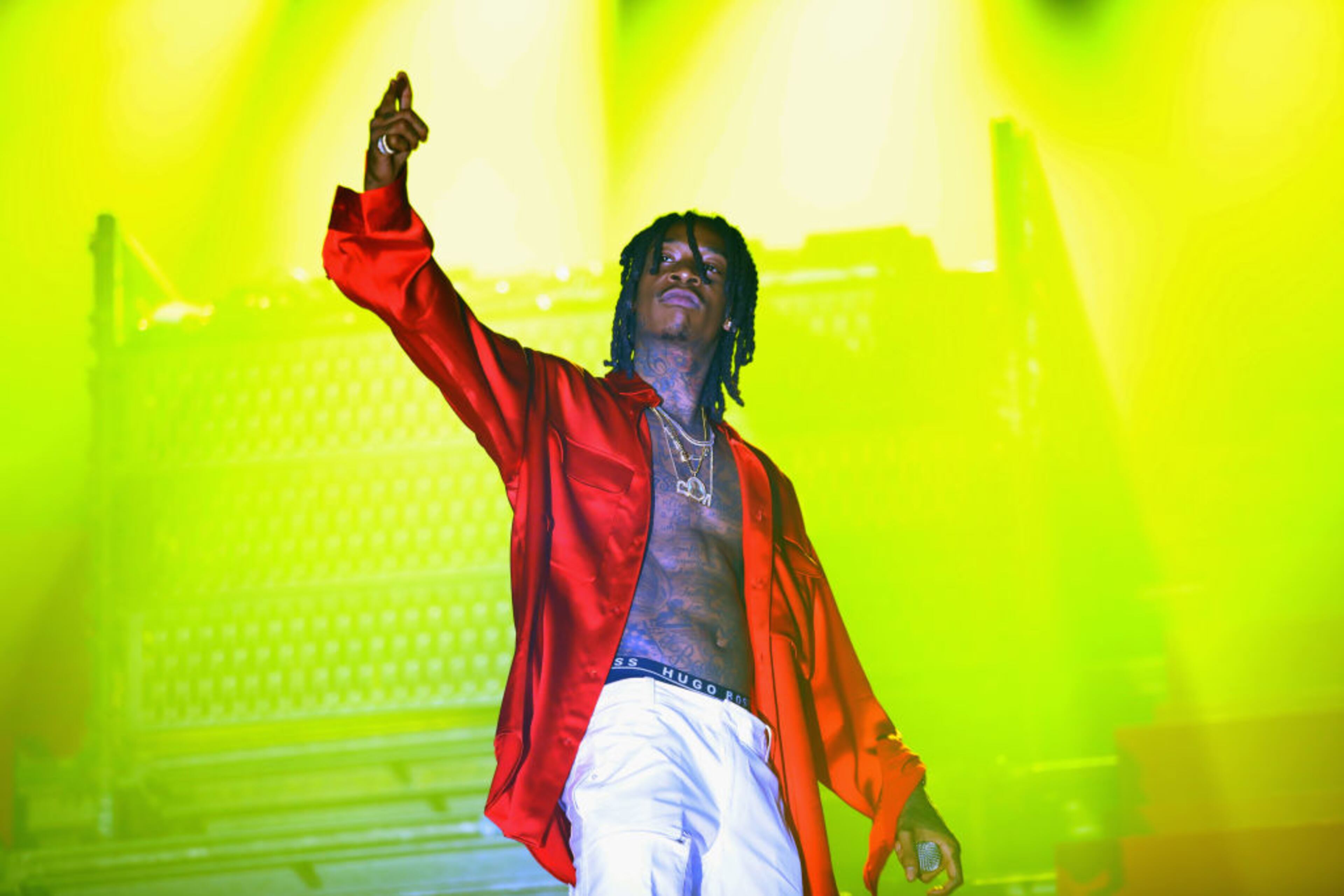 BERLIN, GERMANY - JULY 05: Wiz Khalifa will perform in Atlanta on July 9 at Cellairis Amphitheatre at Lakewood.