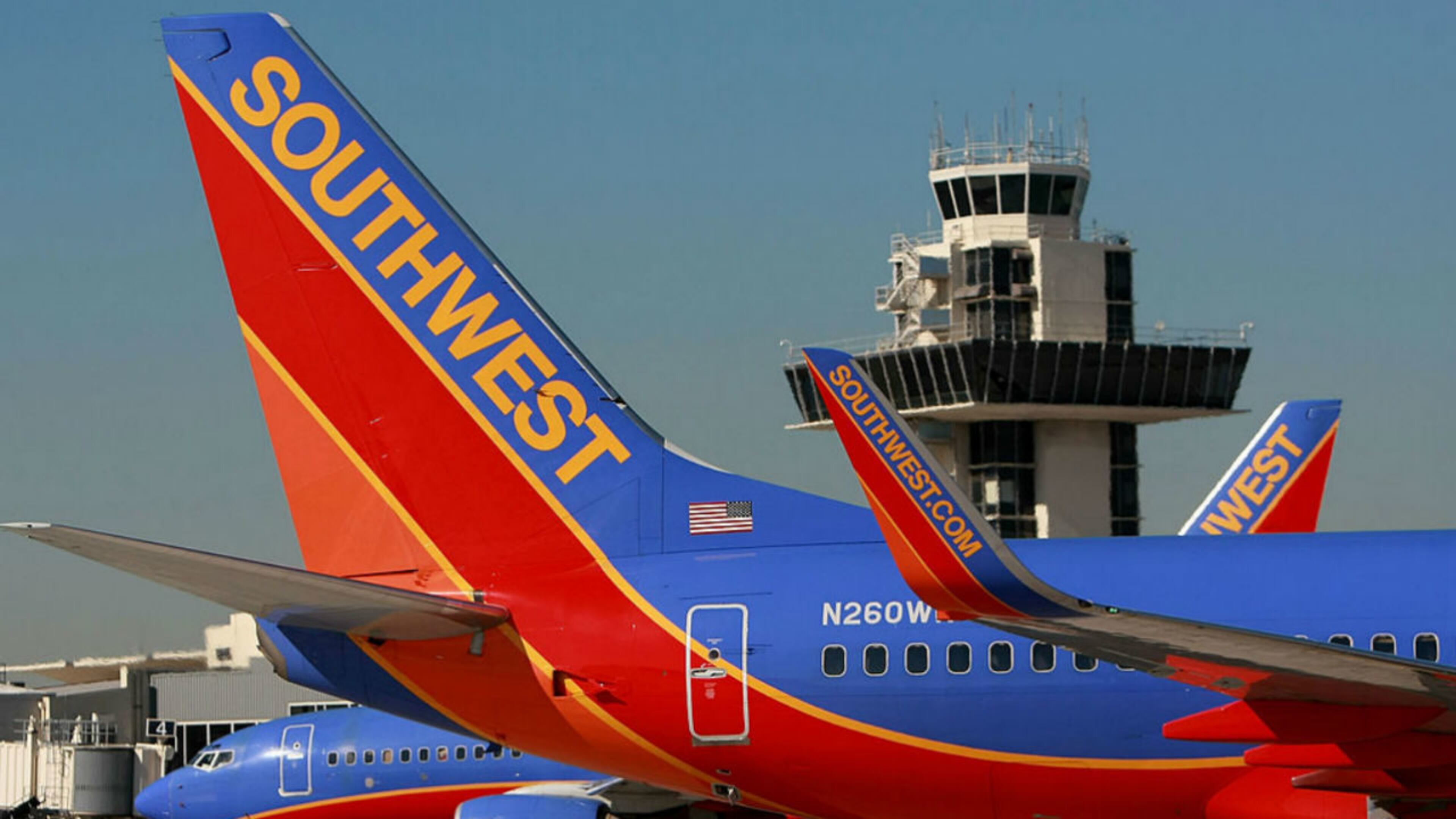 FILE PHOTO: A flight attendant based out of Phoenix has filed a lawsuit against Southwest Airlines, alleging she witnessed two pilots livestreaming video from the plane's bathroom to an iPad in the cockpit.