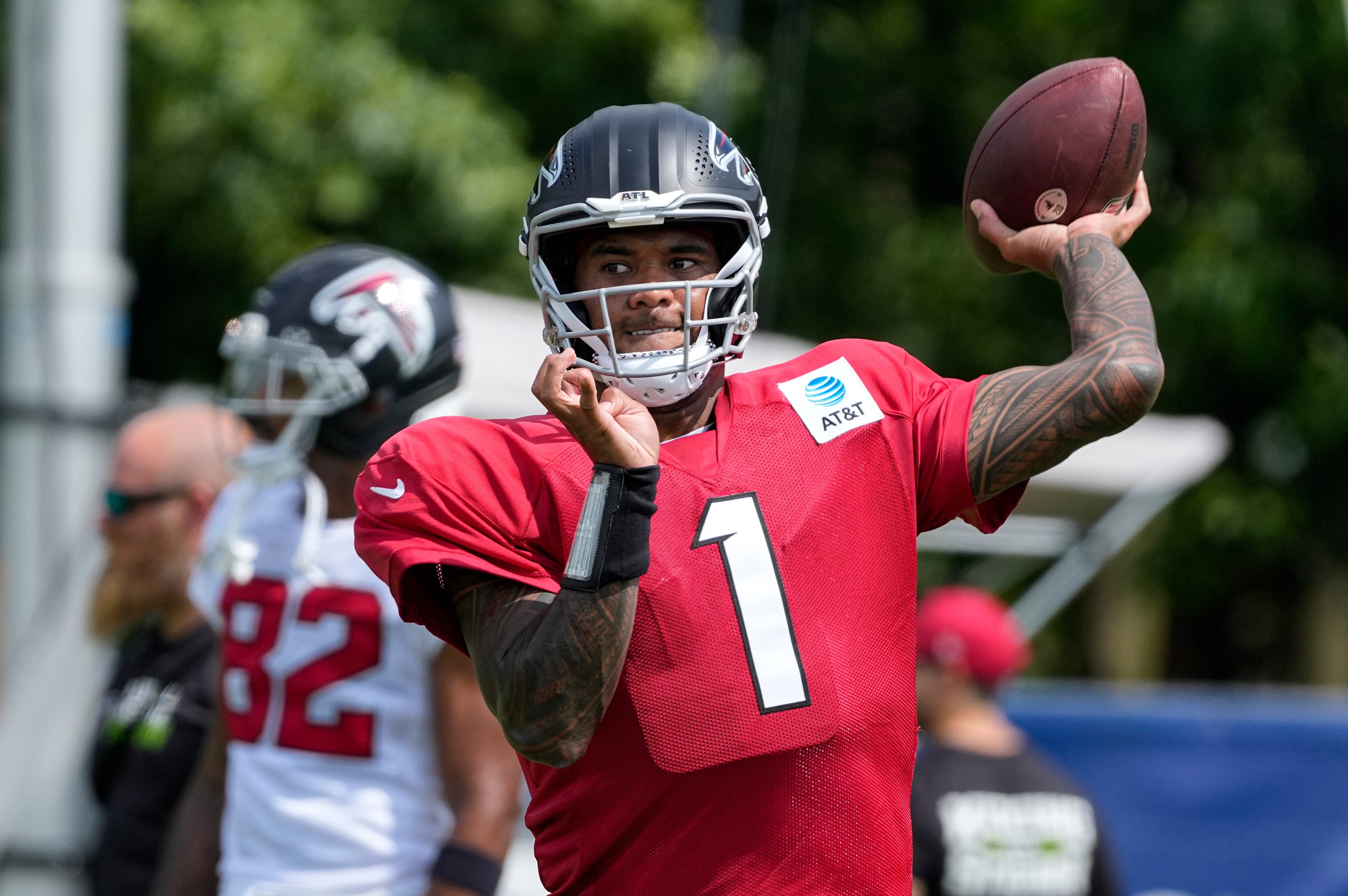 Falcons Colts Camp Football