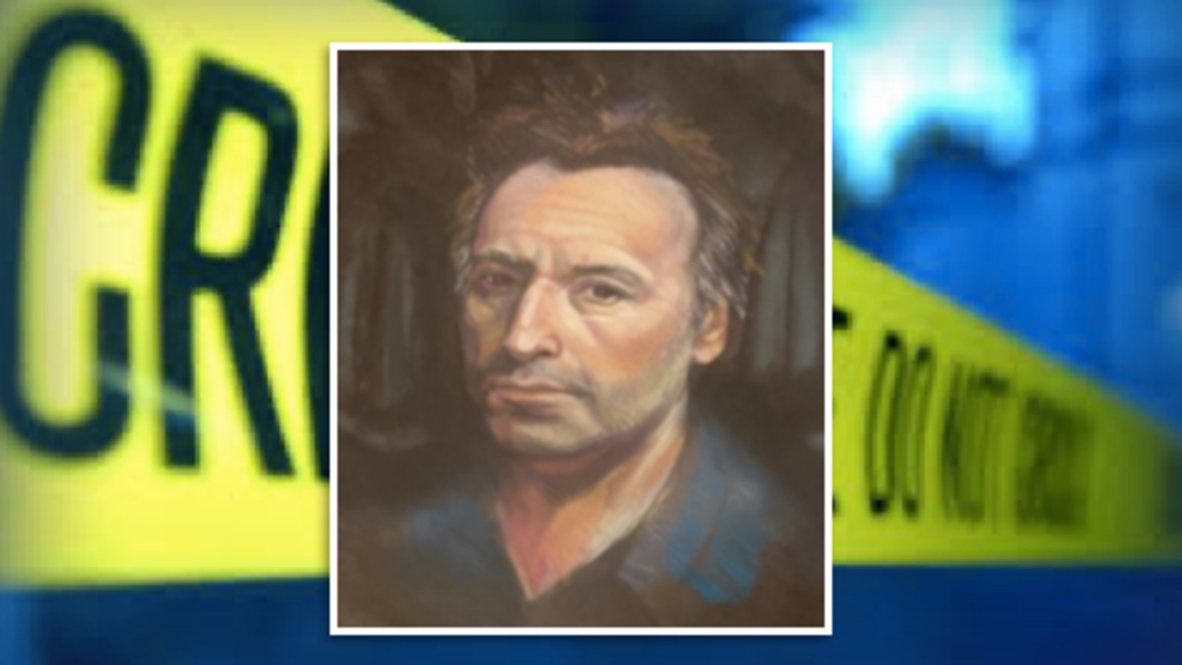 Police released a sketch of the man whose remains were found along a road in Morrow.