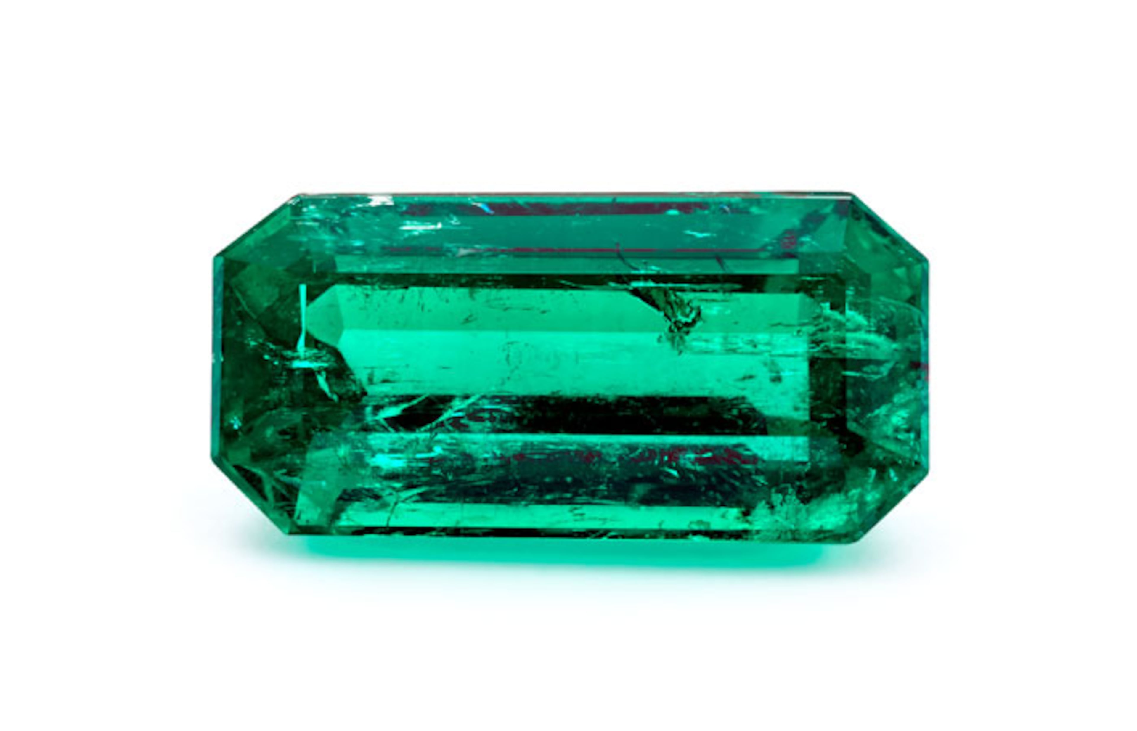 This stone is known as the Muzo Mariano and weighs almost 3 carats.