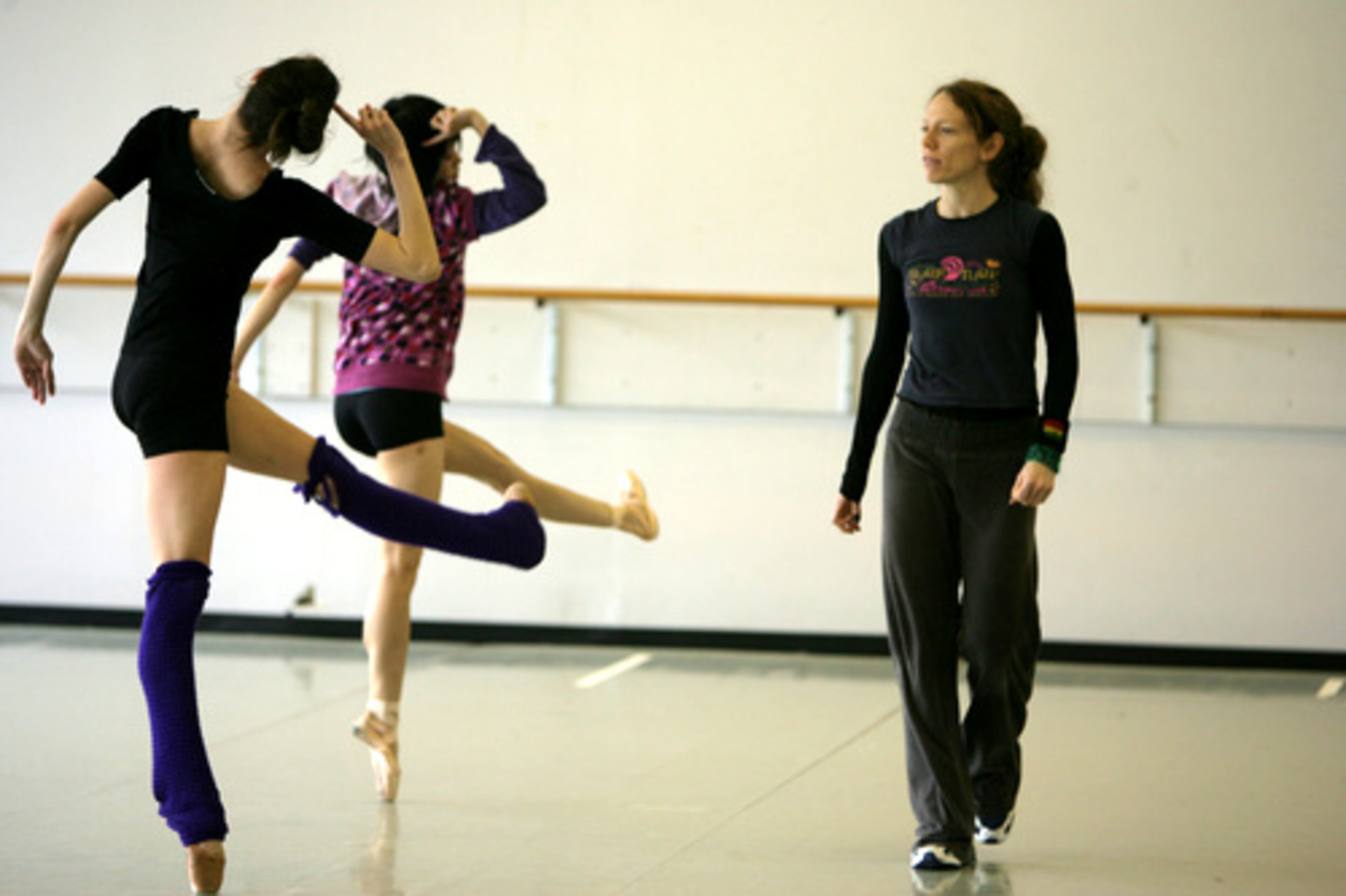 THE BALLET has no story line, though its various numbers are connected by threads. It runs Thursday through Sunday.