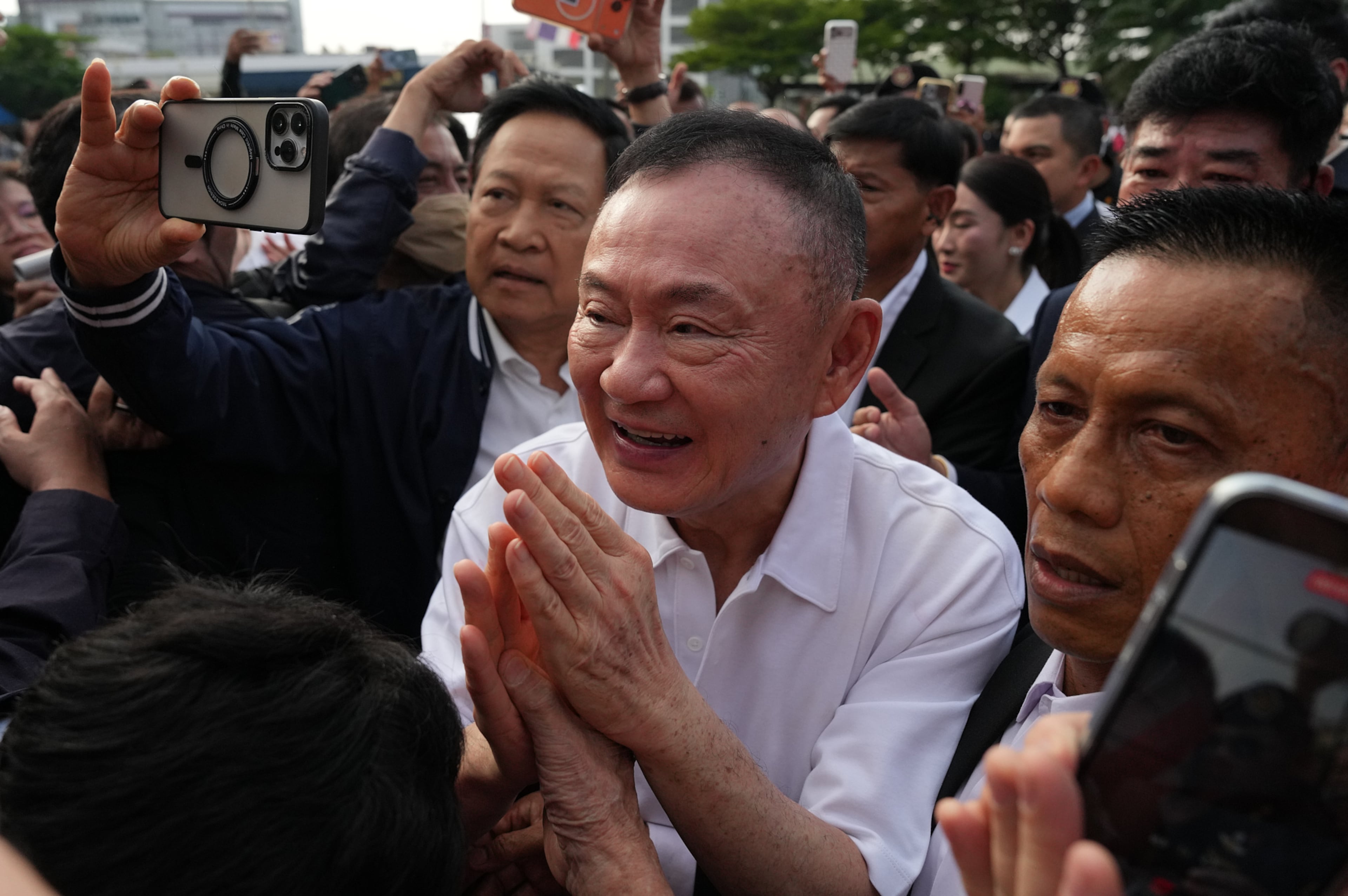 APTOPIX Thailand Thaksin