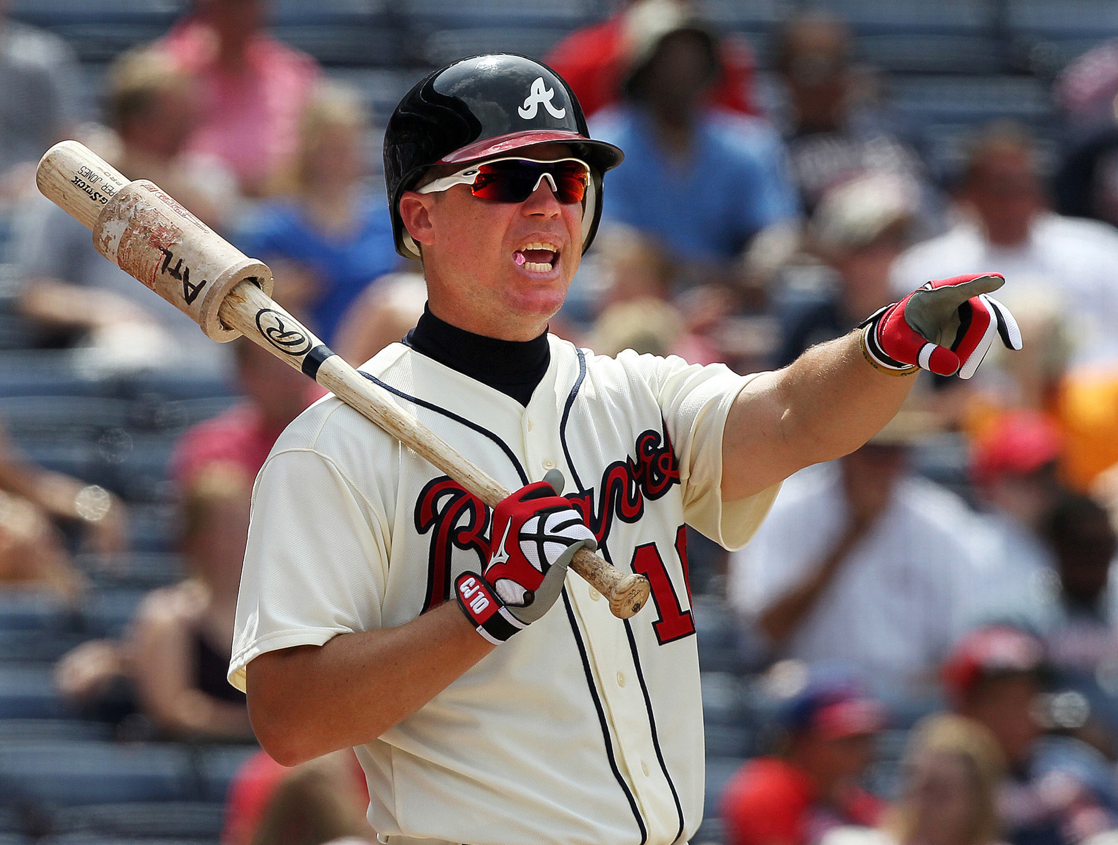 Former Atlanta Braves third baseman Chipper Jones accidentally started a fire in the woods behind his Roswell home Wednesday. READ MORE BY CLICKING HERE.