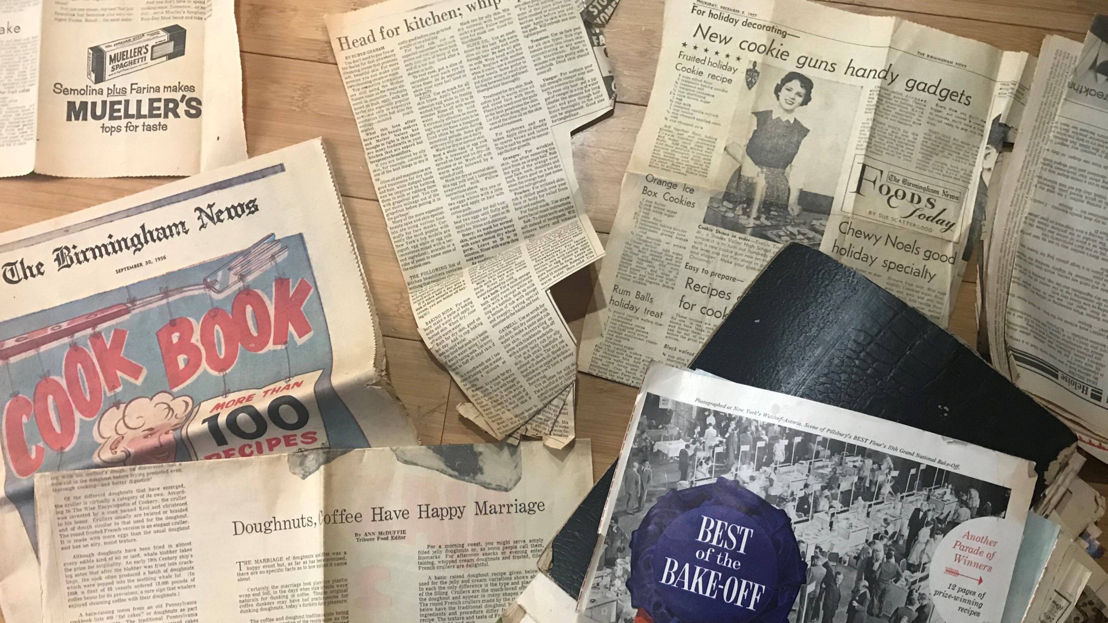 A recipe collection that Atlanta Journal-Constitution food and dining editor Ligaya Figueras encountered at a used bookstore in Birmingham prompted her to consider the toil and trouble that home cooks take to put food on the table. LIGAYA FIGUYERAS / LFIGUERAS@AJC.COM