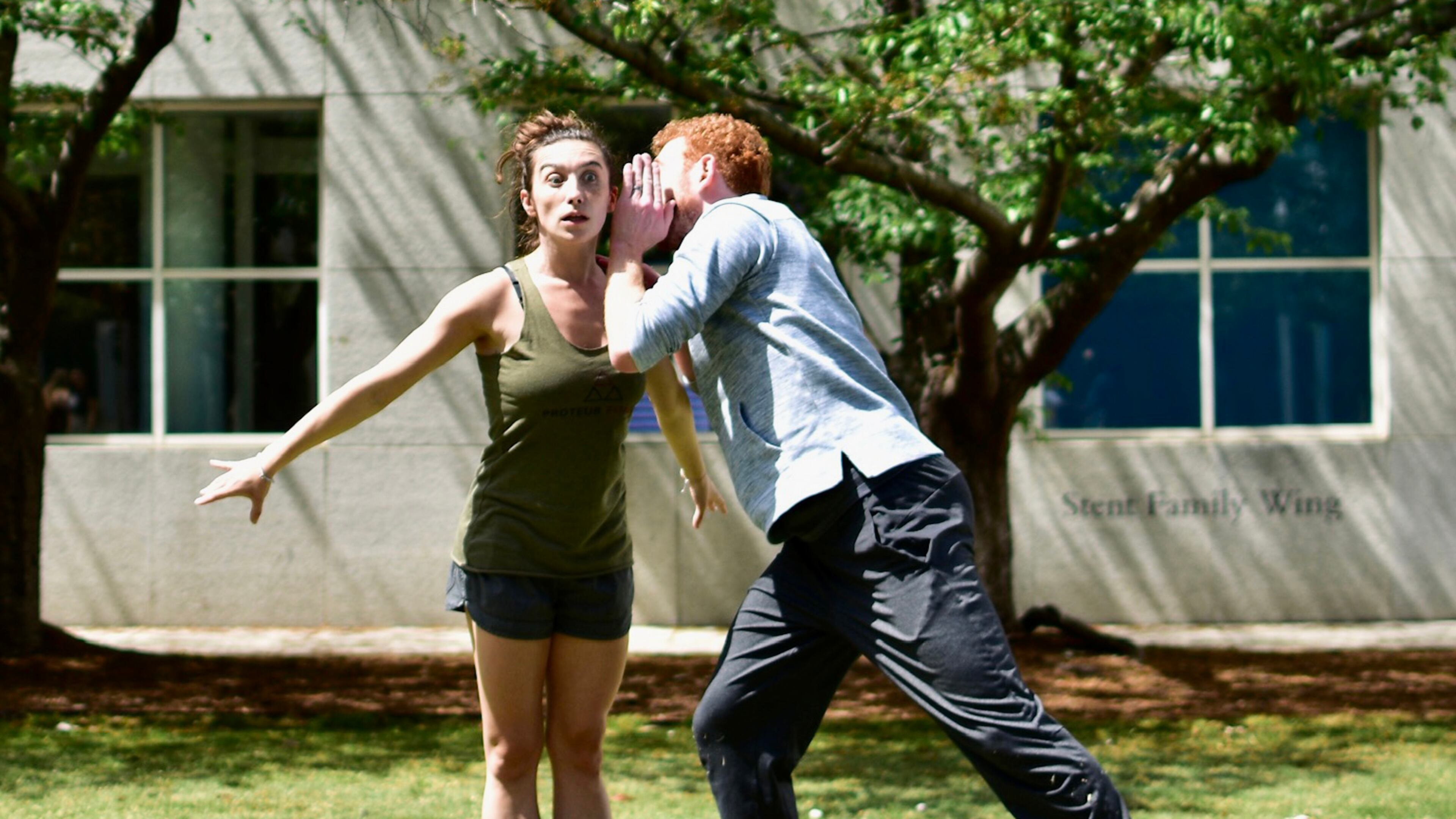 Terminus Modern Ballet Theatre will present "Peter and the Wolf" this weekend as part of the Alliance Theatre's Toddler Takeover. Laura La Russa is Bird (left) and Heath Gill plays Peter.