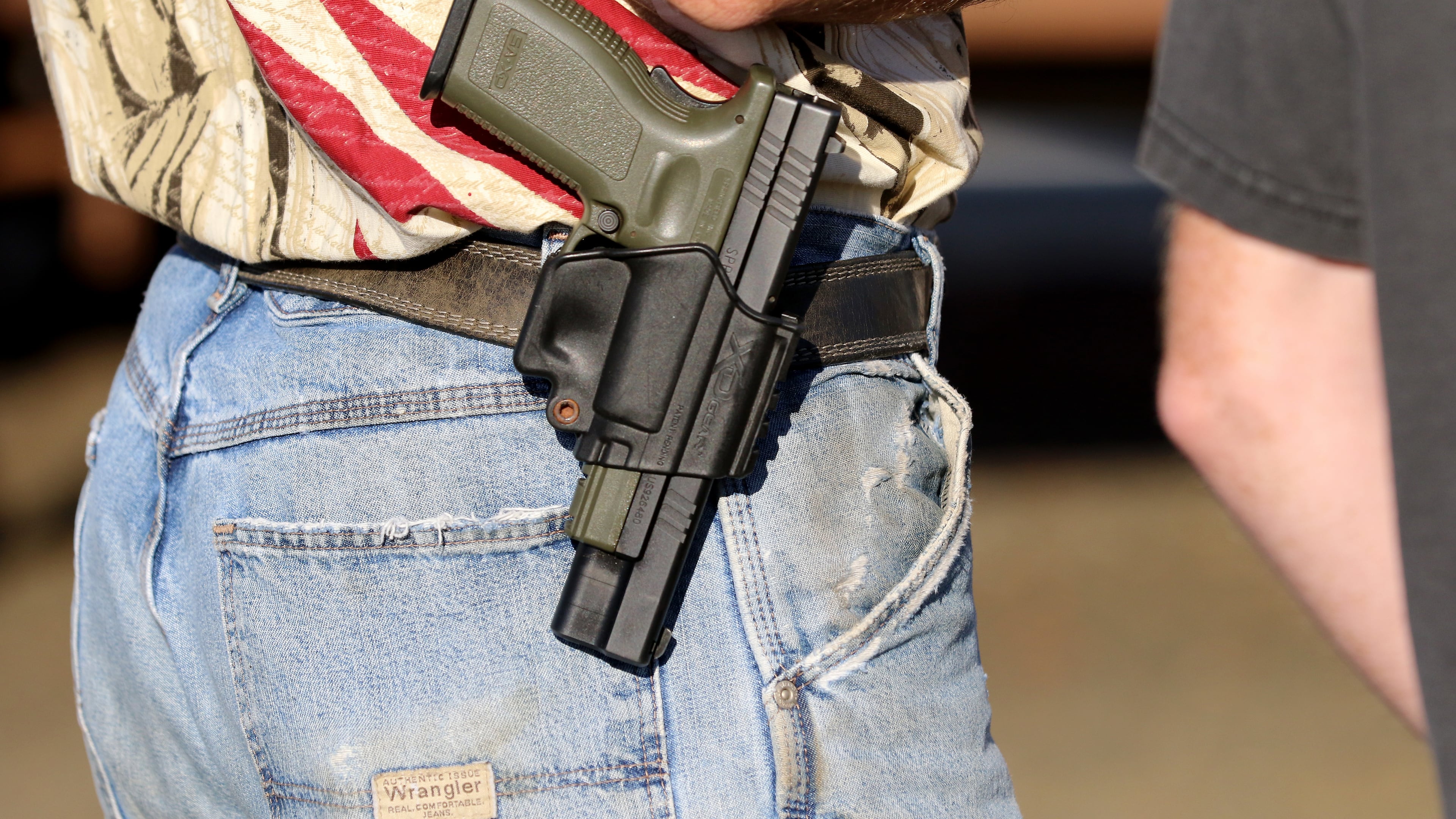 Many Americans are armed. Should teachers in the classroom be among them? (AP Photo/Ryan Kang)