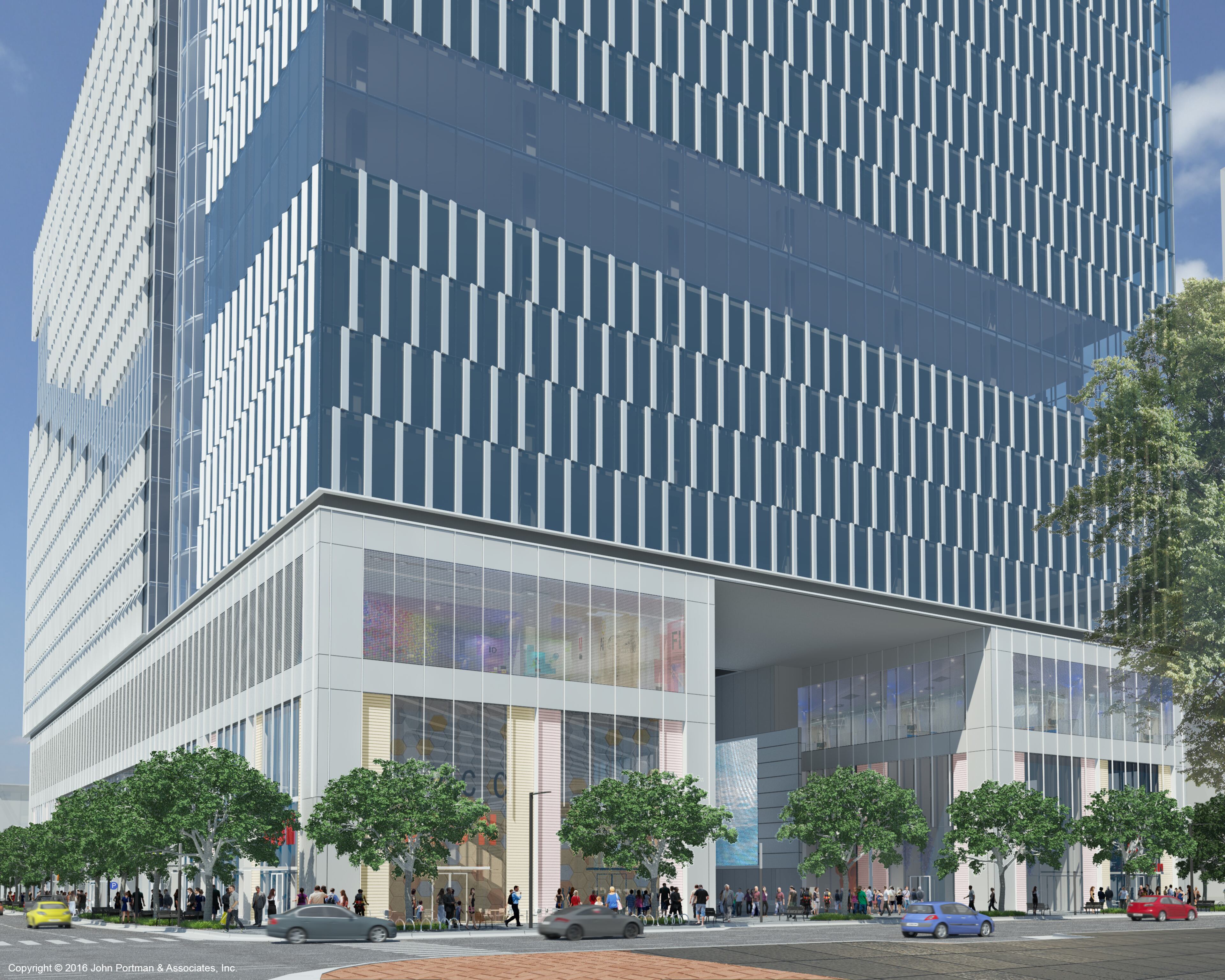 Noted Atlanta developer Portman Holdings and Georgia Tech on Wednesday unveiled new branding for the second phase of Midtown Atlanta’s popular Technology Square complex – Coda. The 21-story tower will feature 750,000 square feet of space devoted to offices, research centers, data center and high performance computing and about 40,000 square feet of retail and restaurant space. Tech will occupy about half of the building, with the rest of the office space geared to major technology companies and startups. The goal, the partners say, is to bring research and commercialization together in one place.