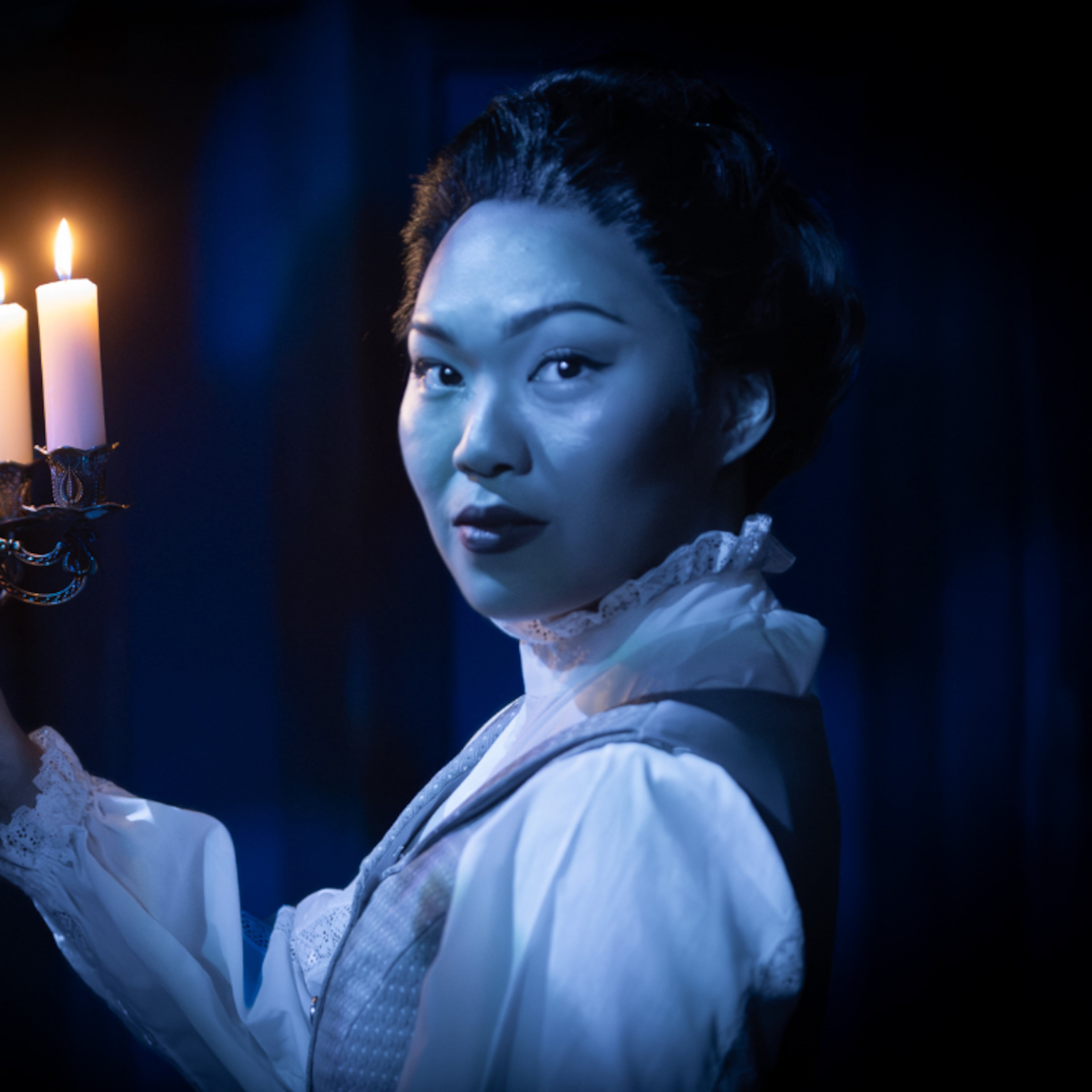 Jeffrey Hatcher’s “The Turn of the Screw,” an adaptation of Henry James’ Gothic tale, with Daniela Santiago as the female lead, will be performed at Shakespeare Tavern Playhouse, Wednesday, Oct. 28, through Sunday, Nov. 1. (Courtesy of Atlanta Shakespeare Company)
