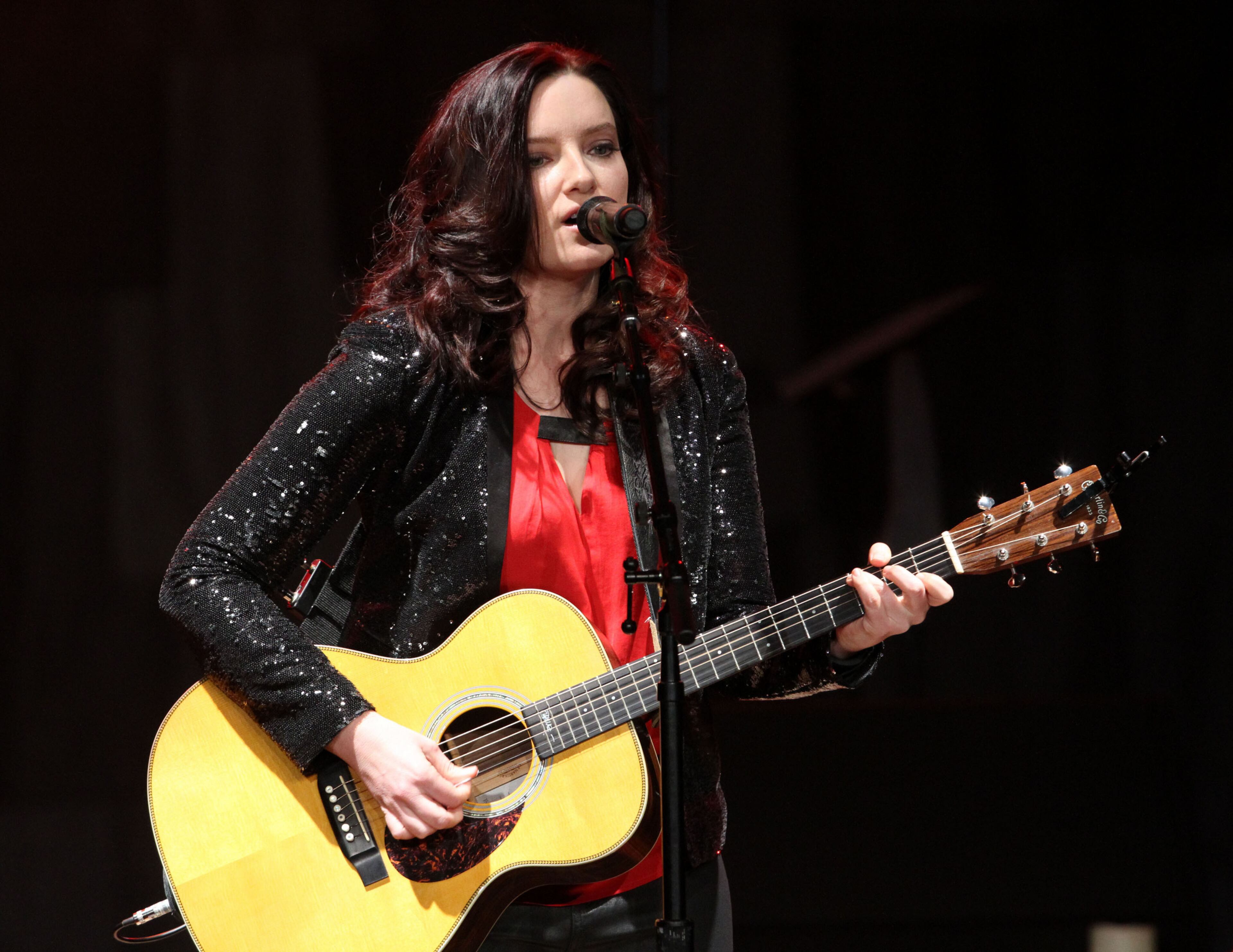 Singer-songwriter Brandy Clark warms up the crowd. Georgia native and Sugarland vocalist Jennifer Nettles played to a nearly sold out Fox Theatre Saturday night on her solo tour.